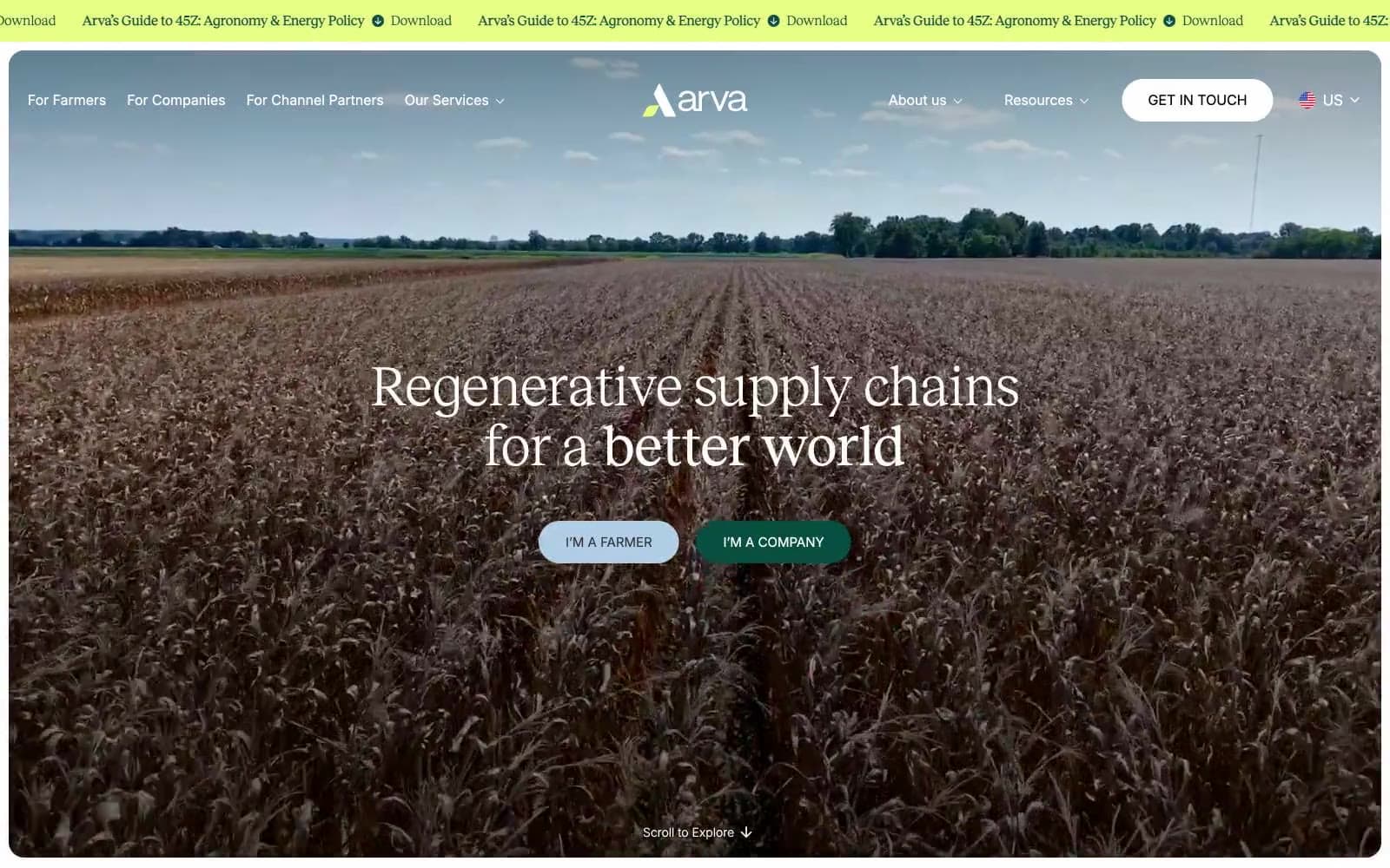 Screenshot of Arva