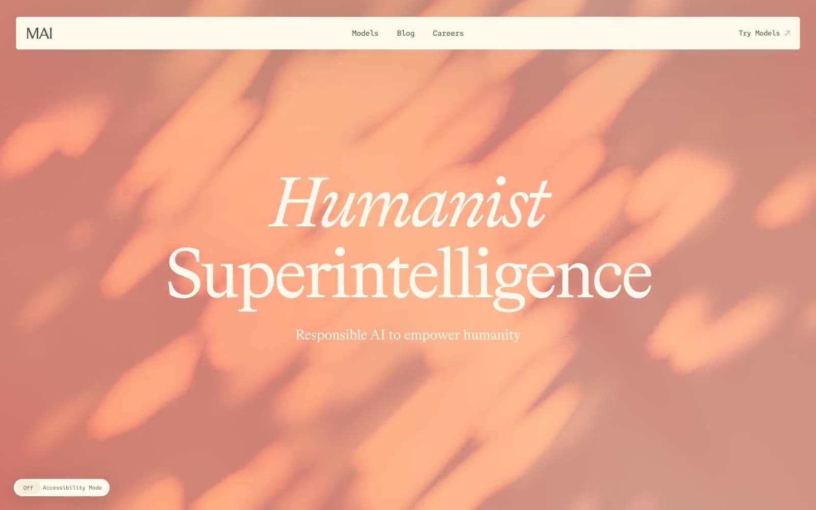 Screenshot of Microsoft AI