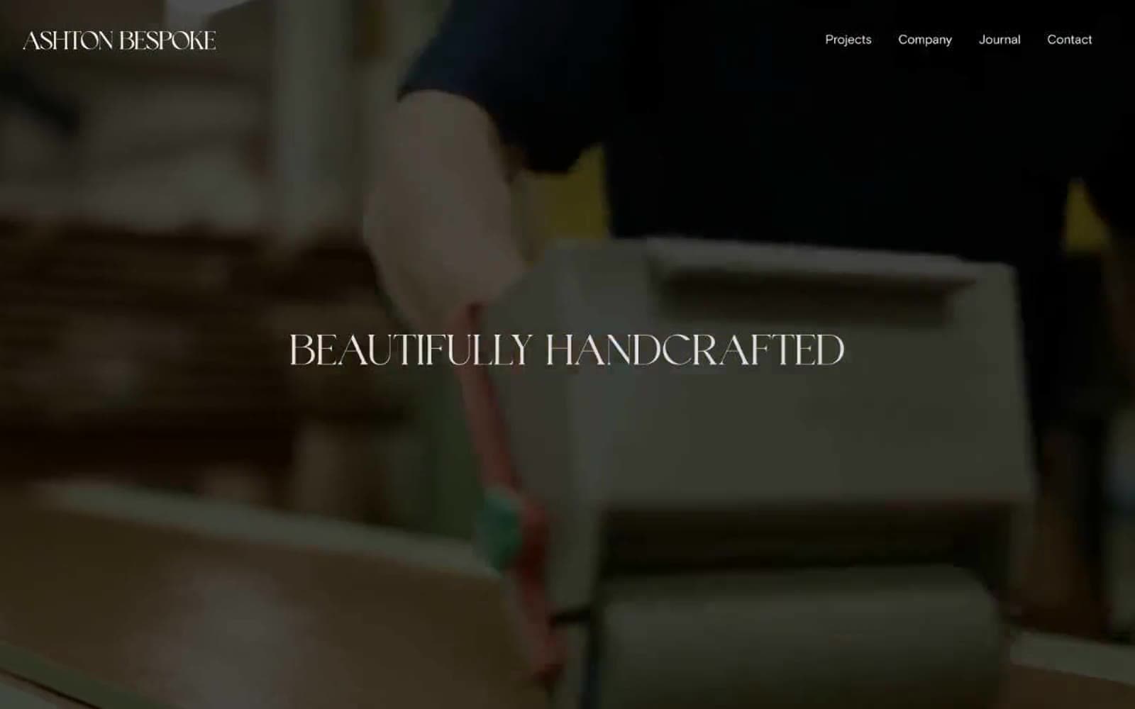 Screenshot of Ashton Bespoke
