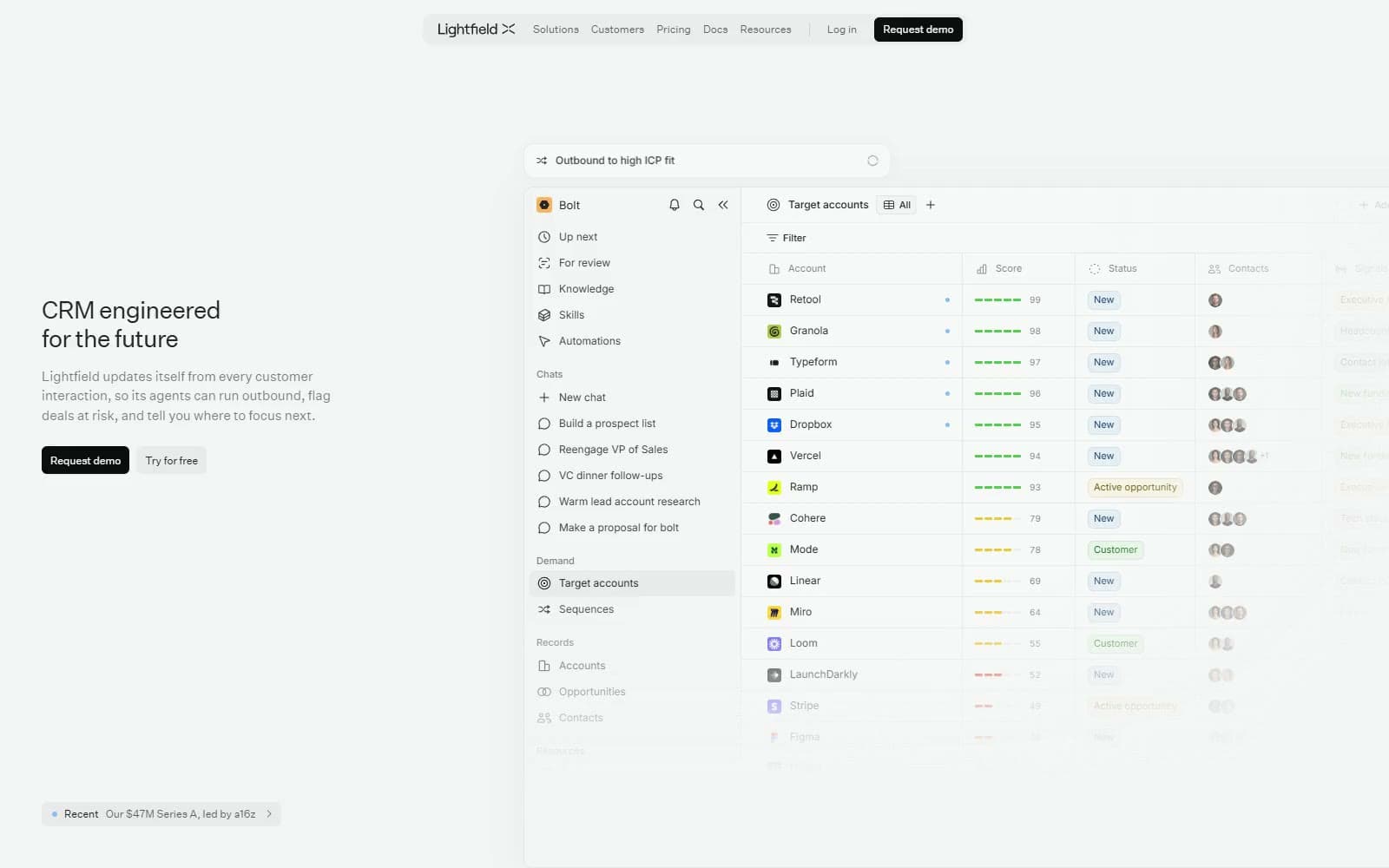 Screenshot of Lightfield