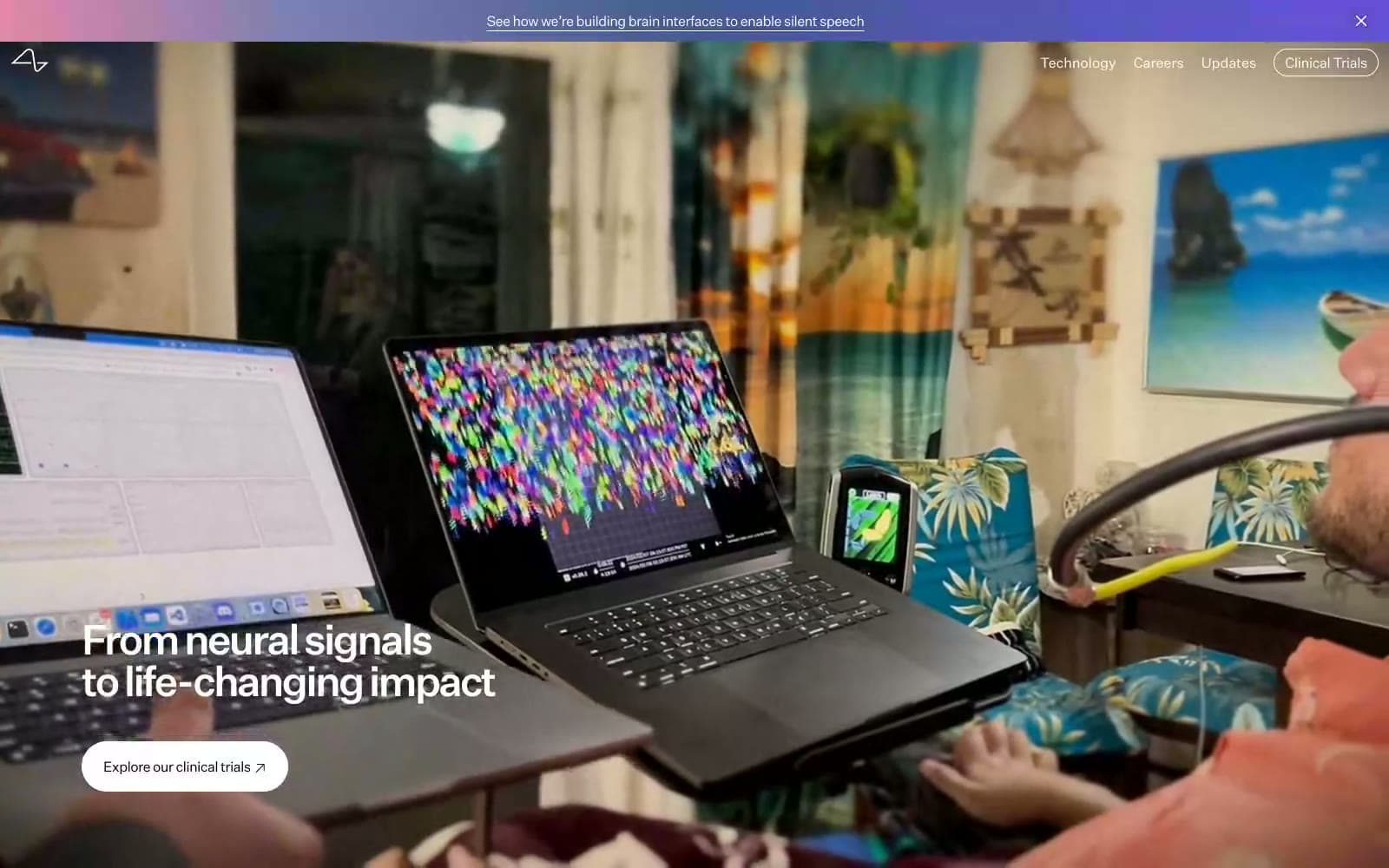 Screenshot of Neuralink