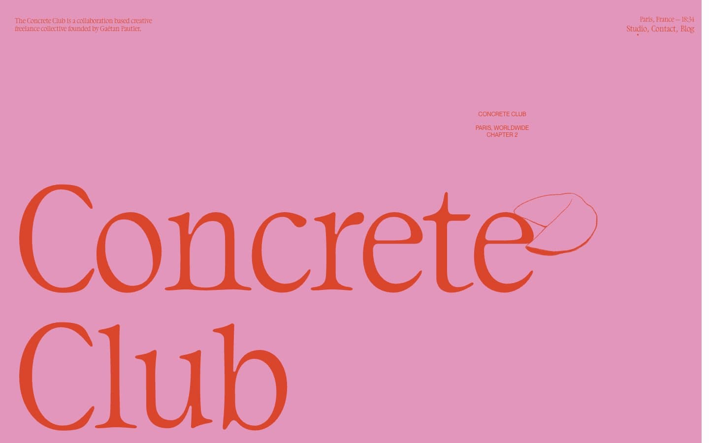 Screenshot of Concrete Club Studio