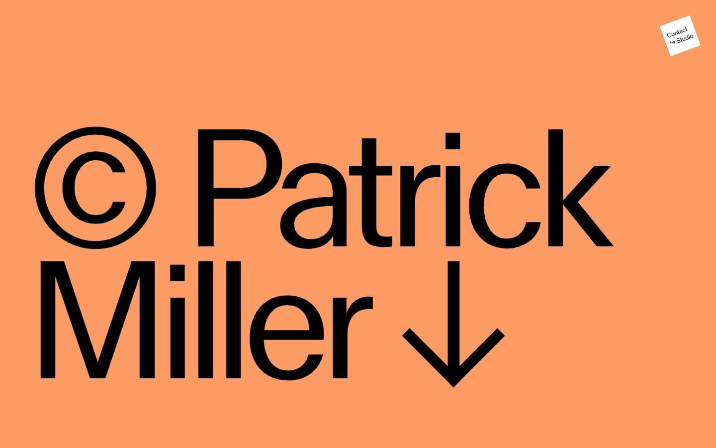 Screenshot of Patrick Miller
