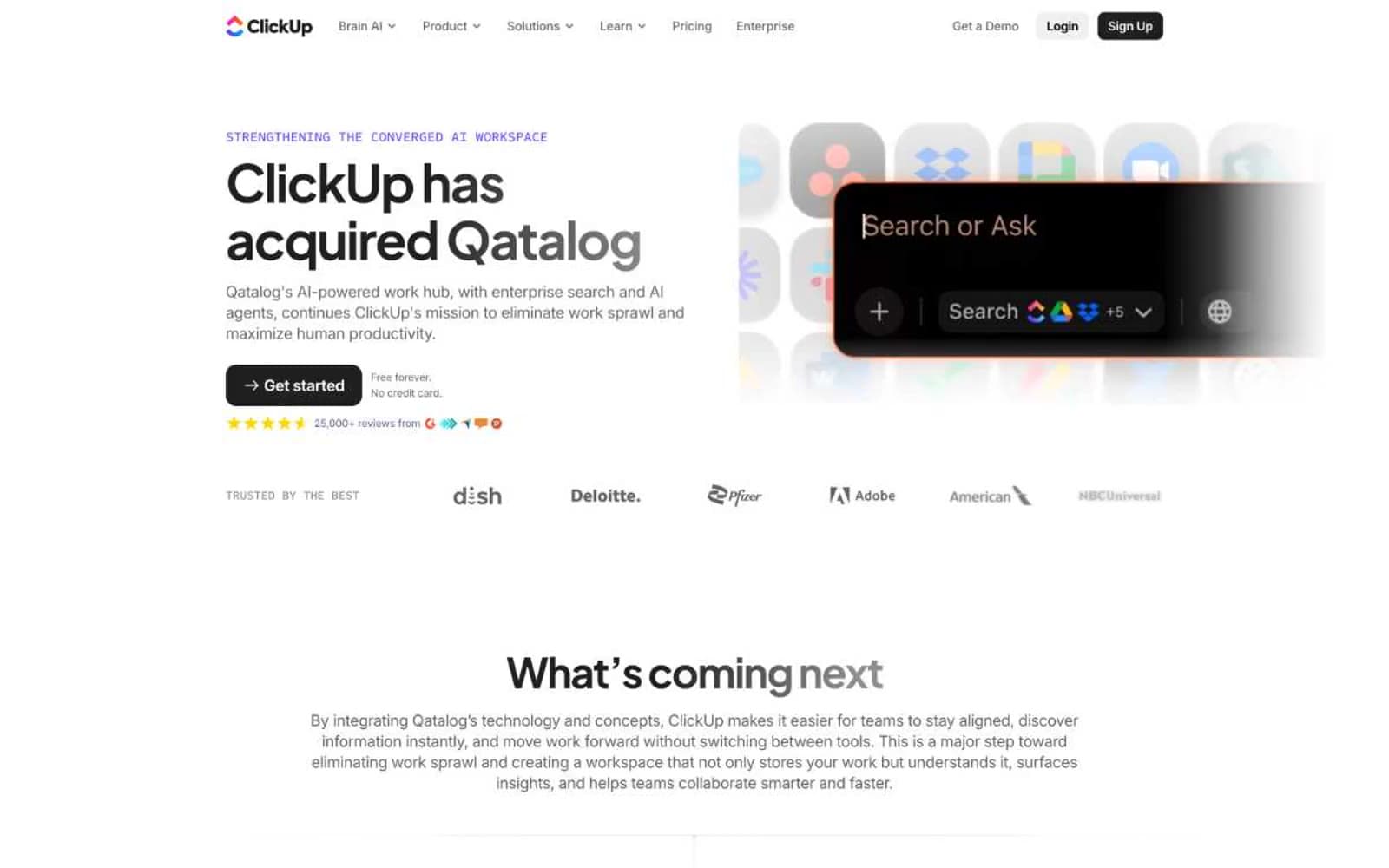 Screenshot of Qatalog