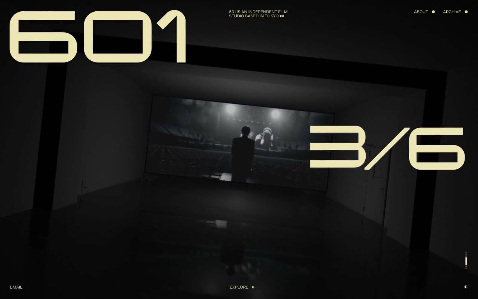 Screenshot of 601 Inc.