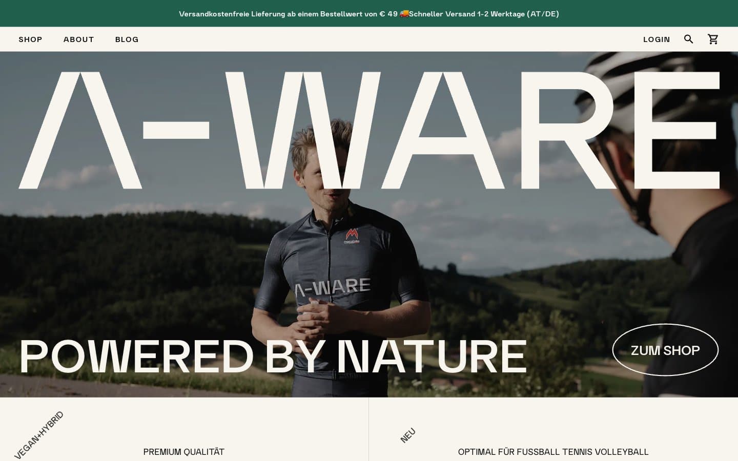 Screenshot of A-WARE