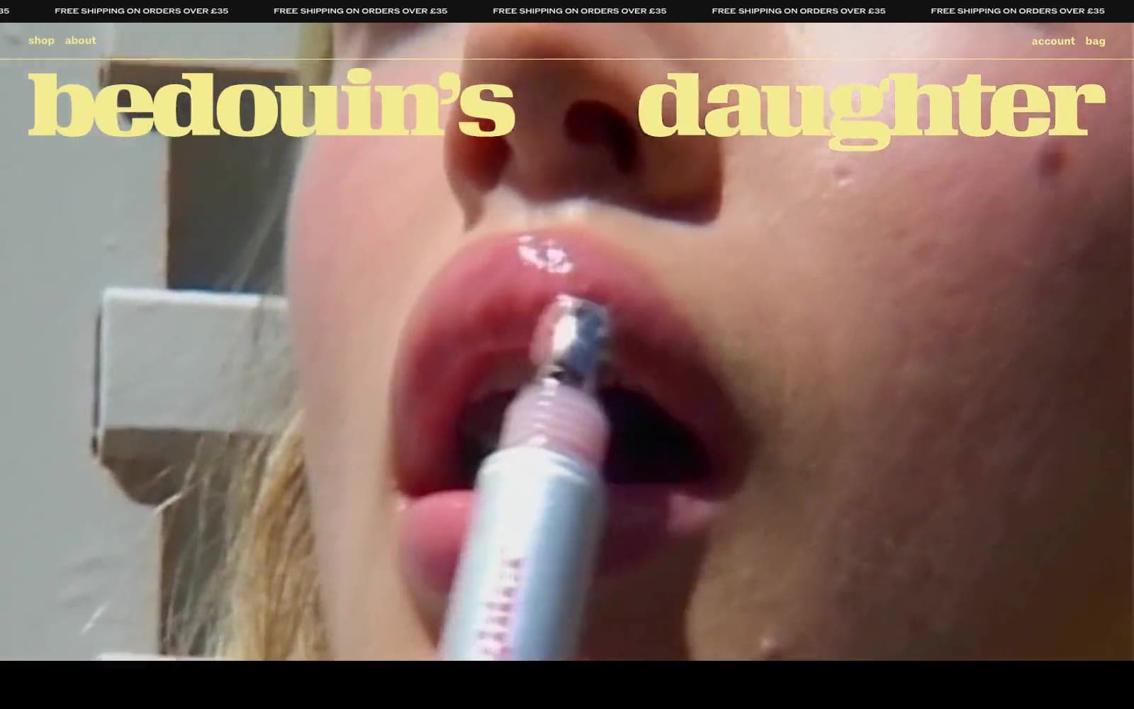 Screenshot of Bedouin's Daughter