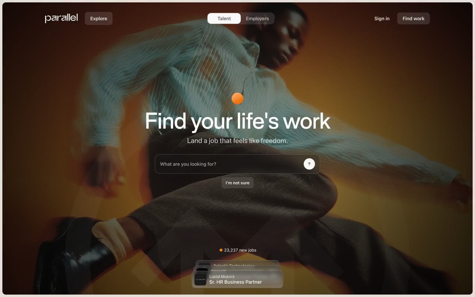 Screenshot of Home