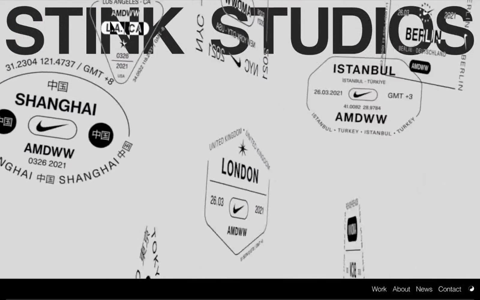 Screenshot of Stink Studios