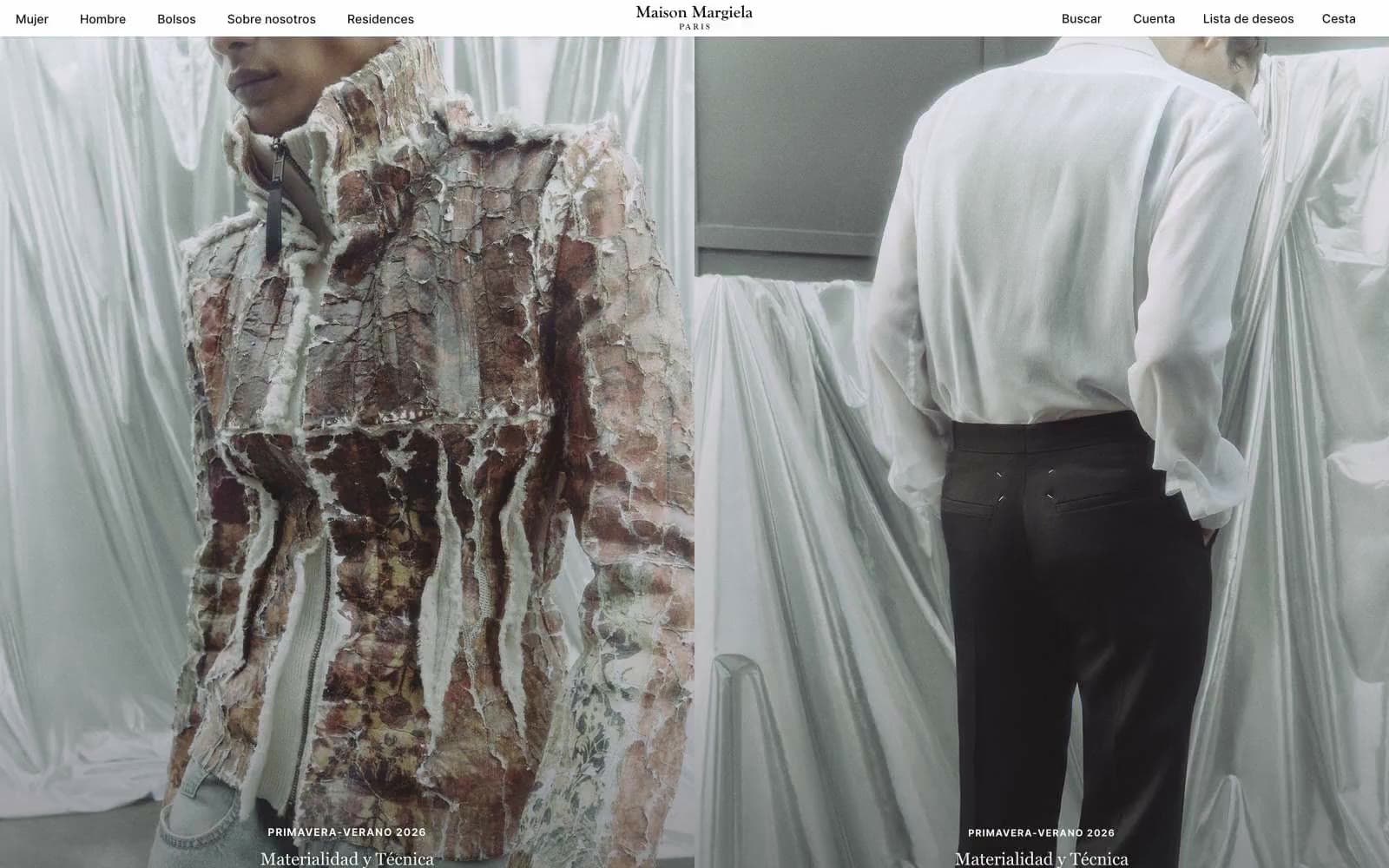 Screenshot of Maisonmargiela