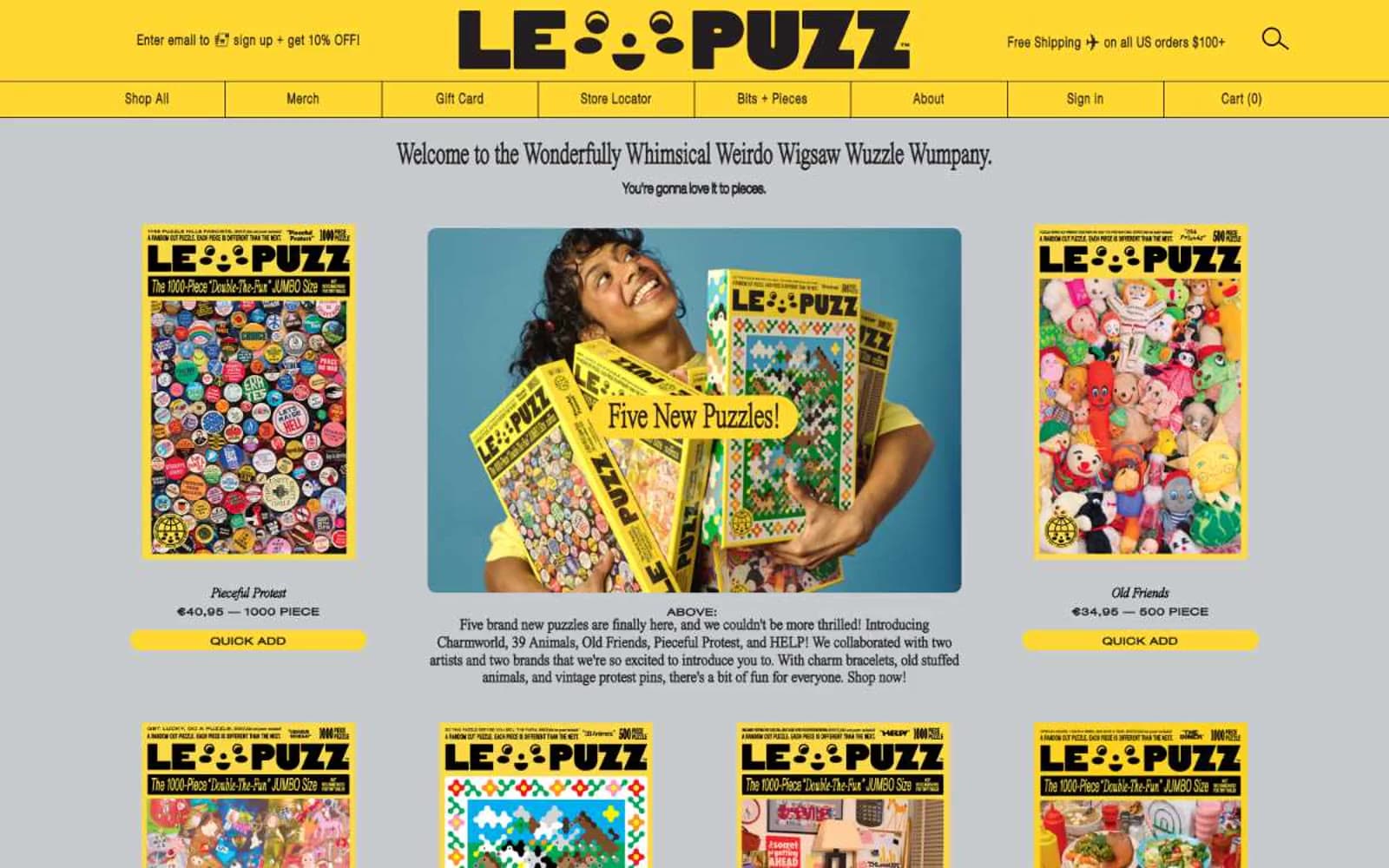 Screenshot of Le Puzz