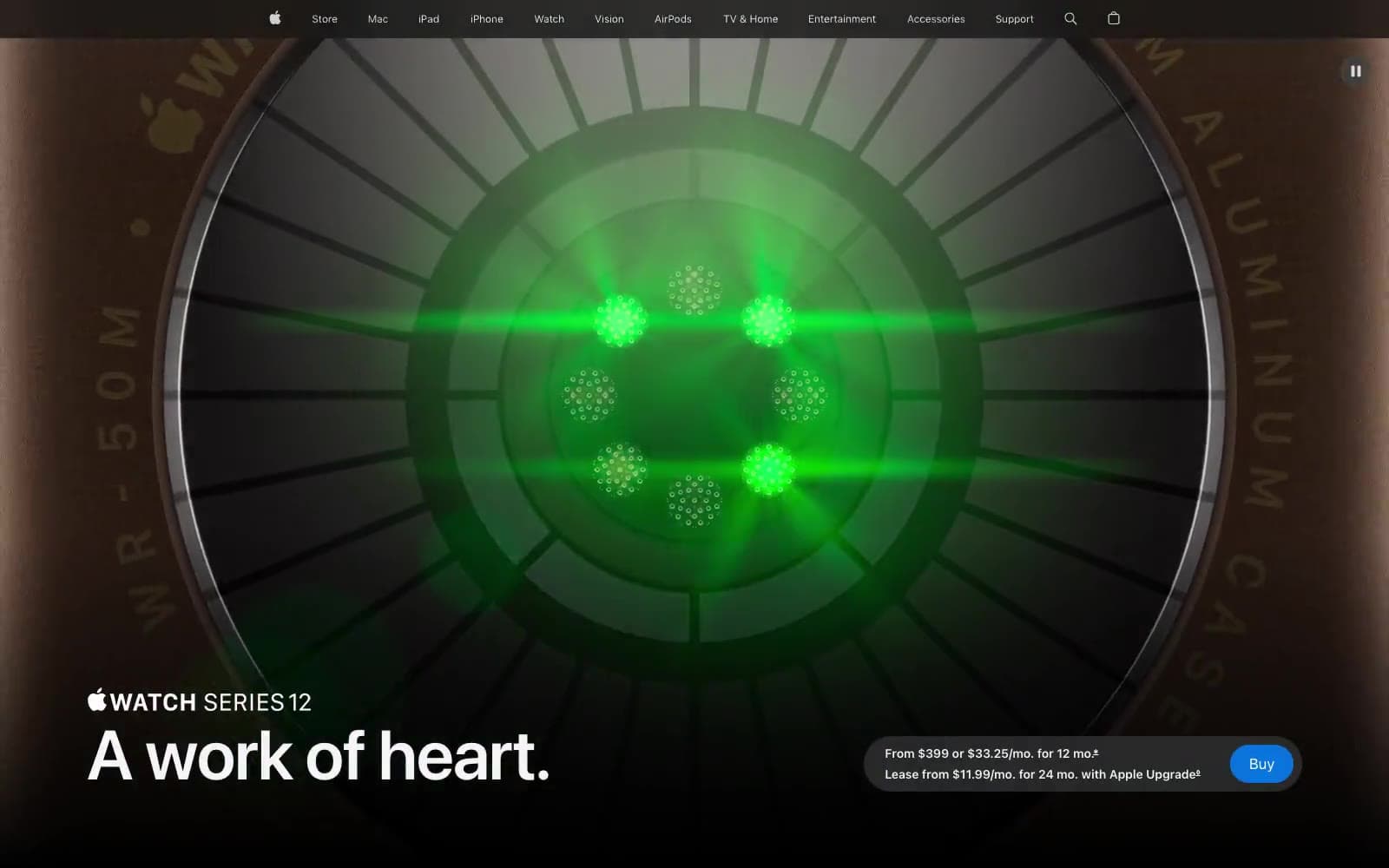 Screenshot of Apple Watch Series 12