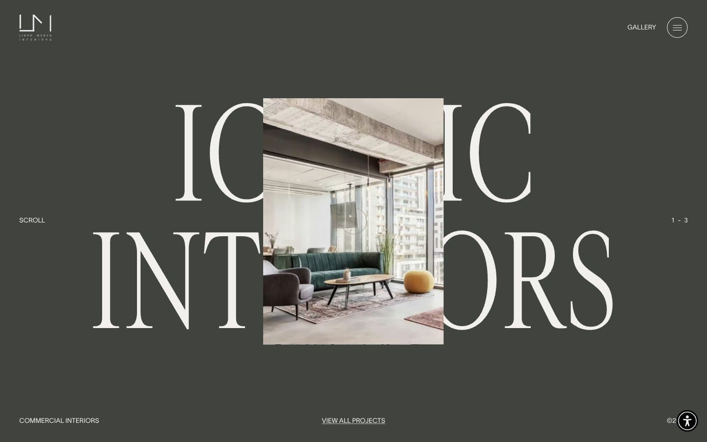 Screenshot of Liron Moran Interiors