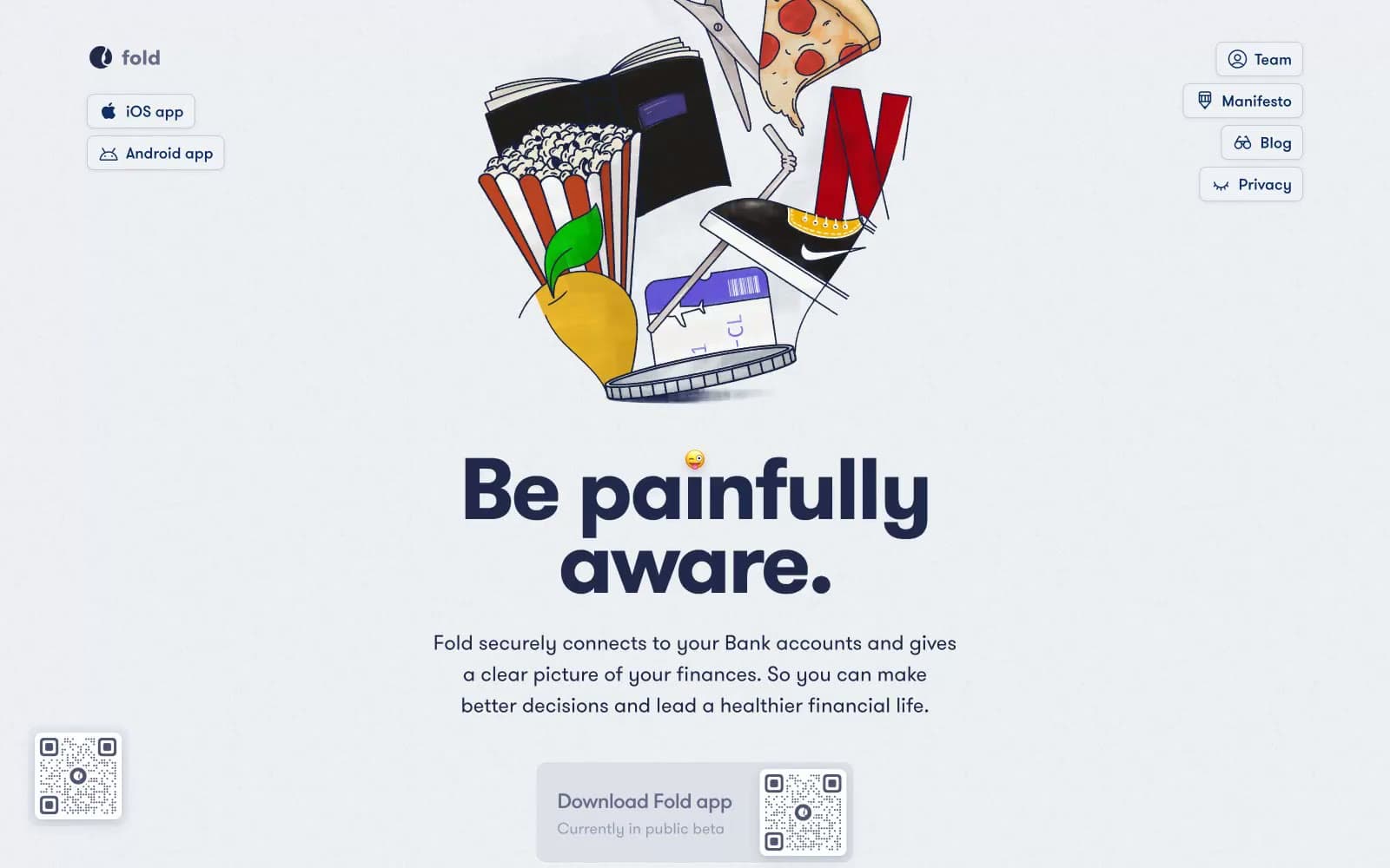 Screenshot of Fold