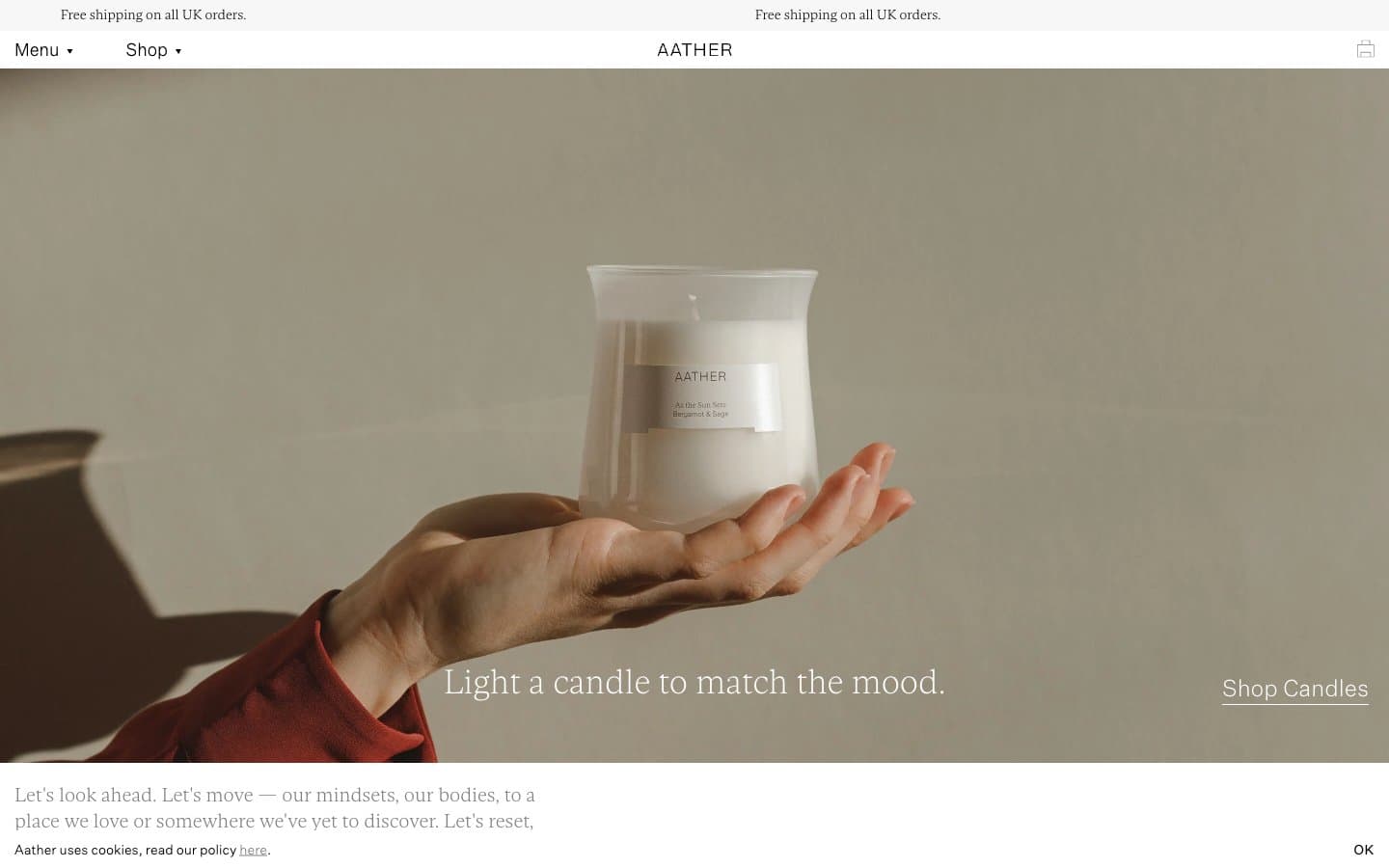 Screenshot of AATHER