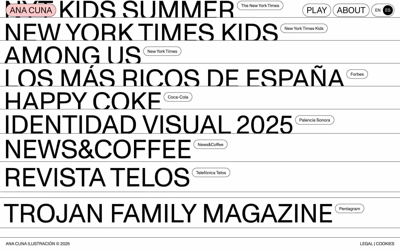 Screenshot of Anacuna