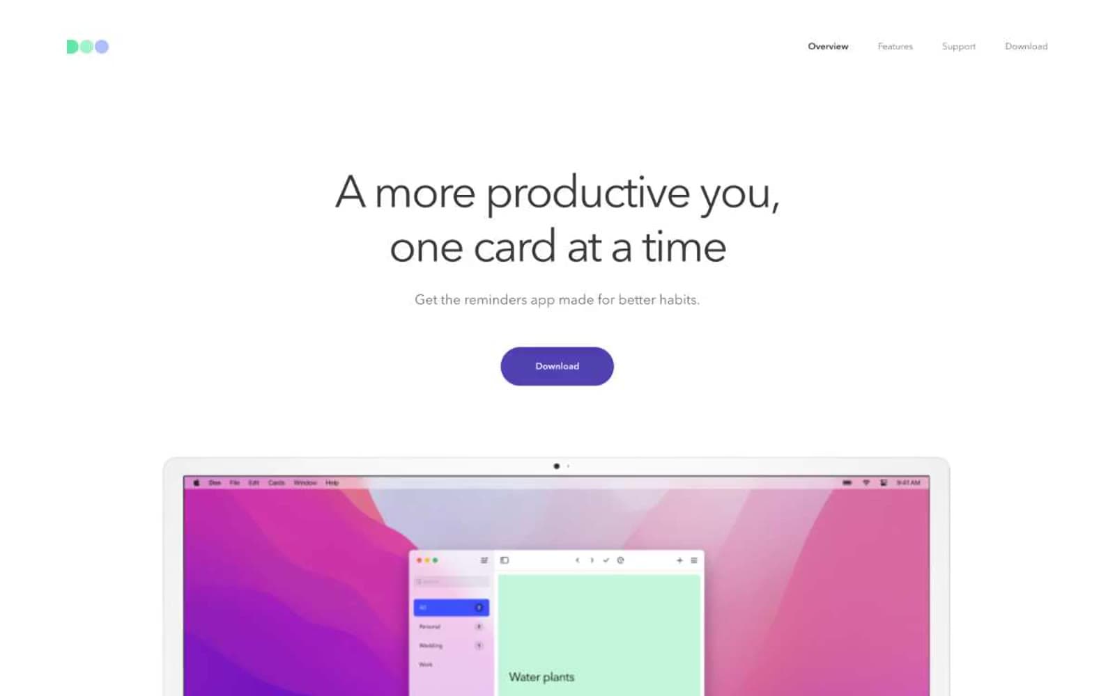 Screenshot of Doo