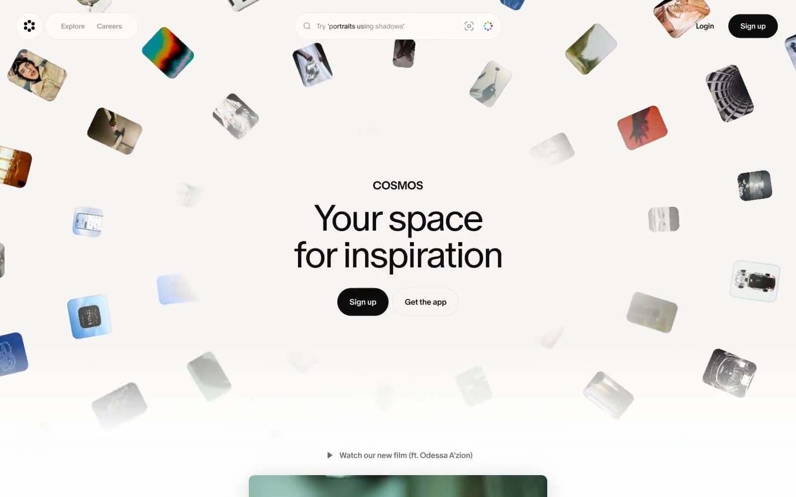 Screenshot of Cosmos