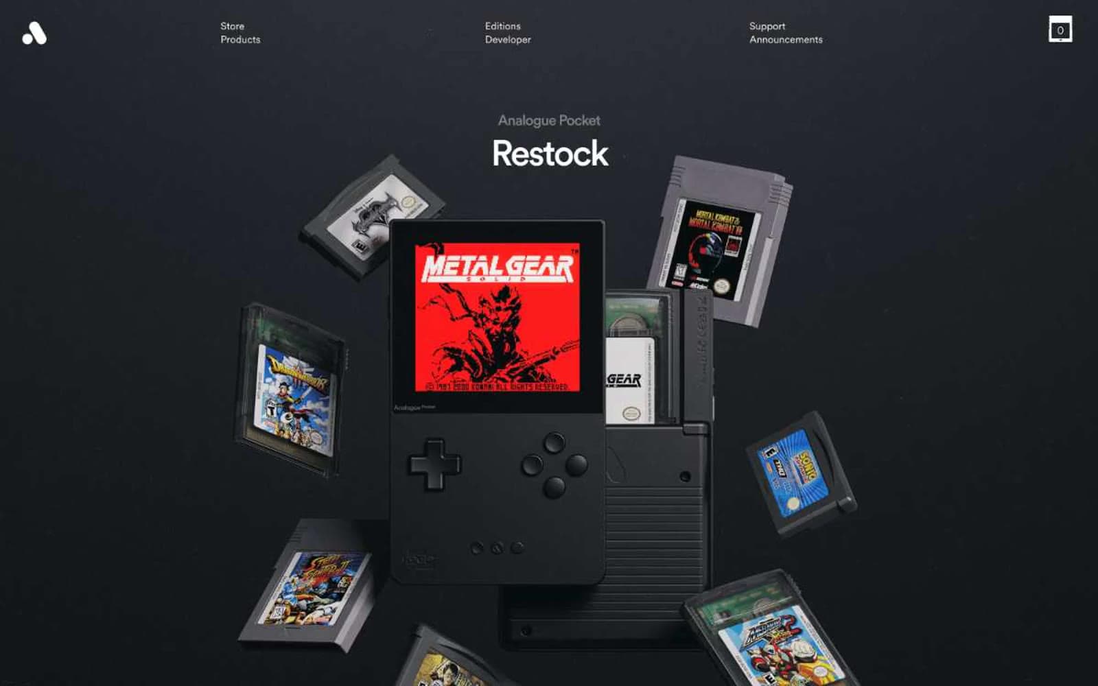 Screenshot of Analogue