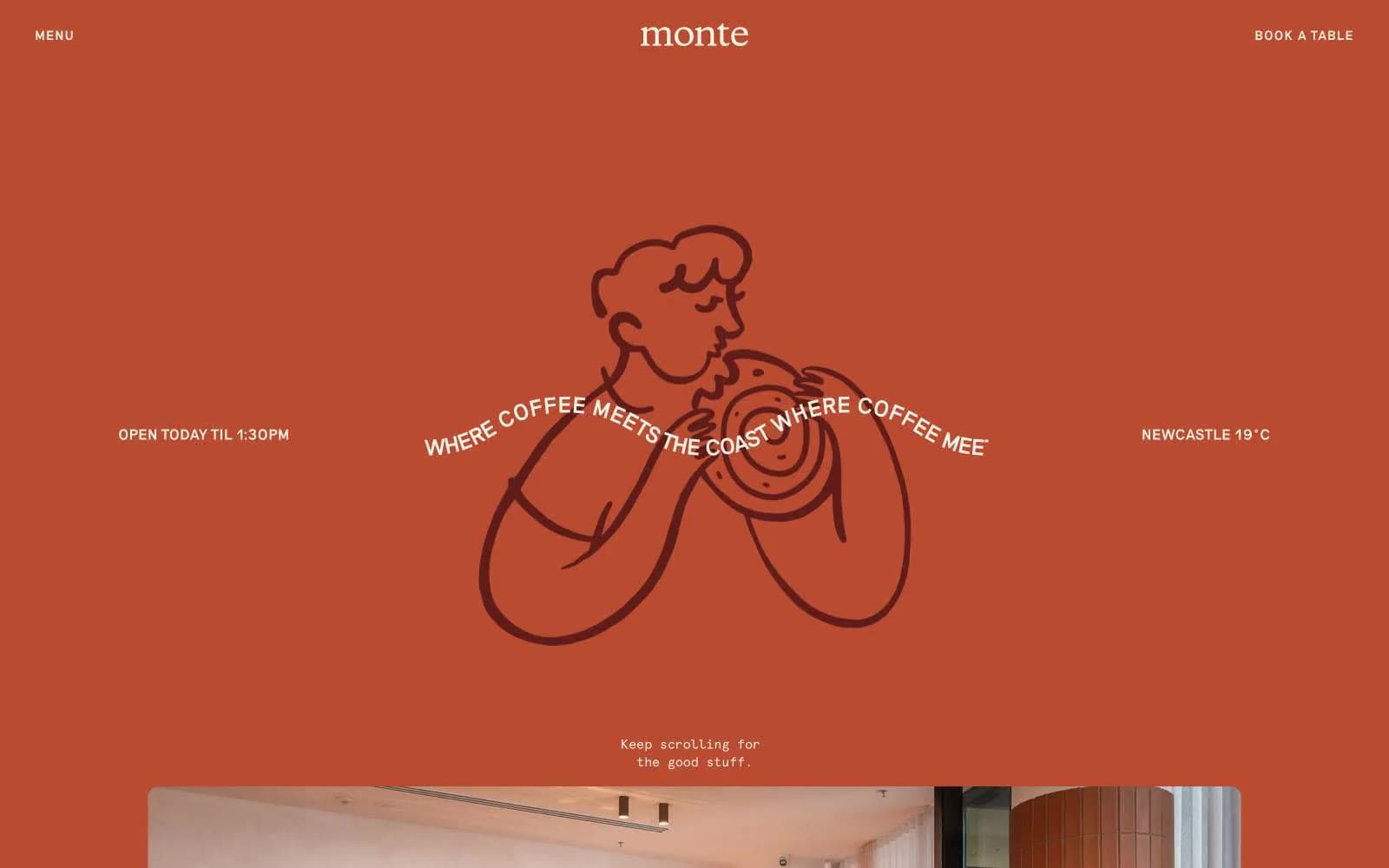 Screenshot of Monte