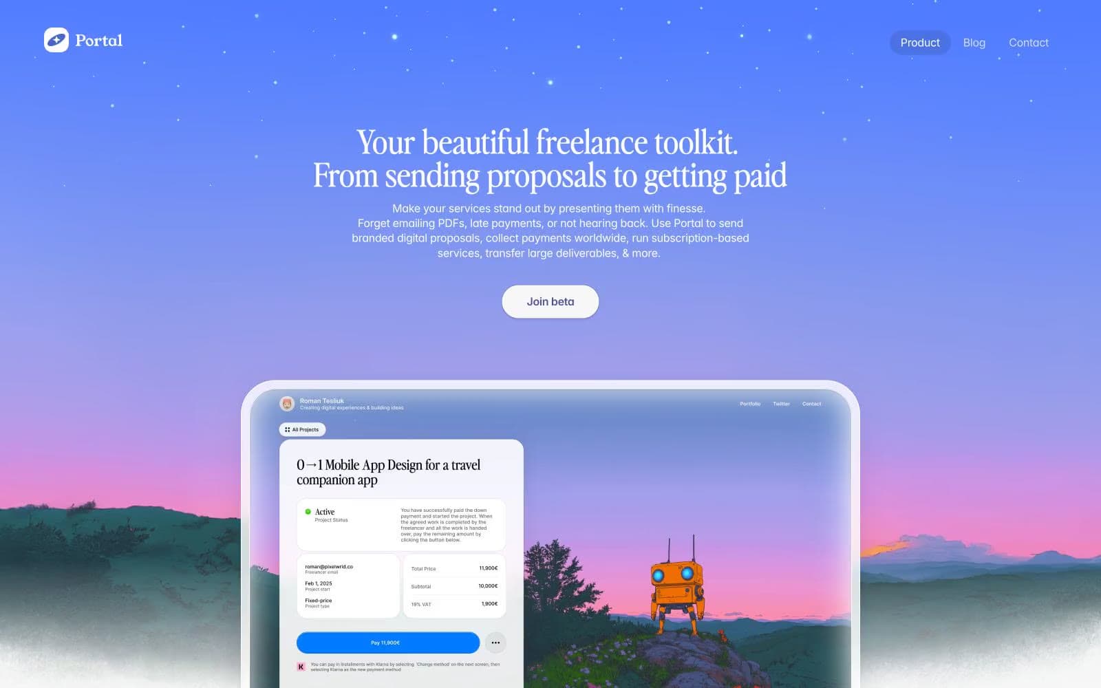 Screenshot of Portal