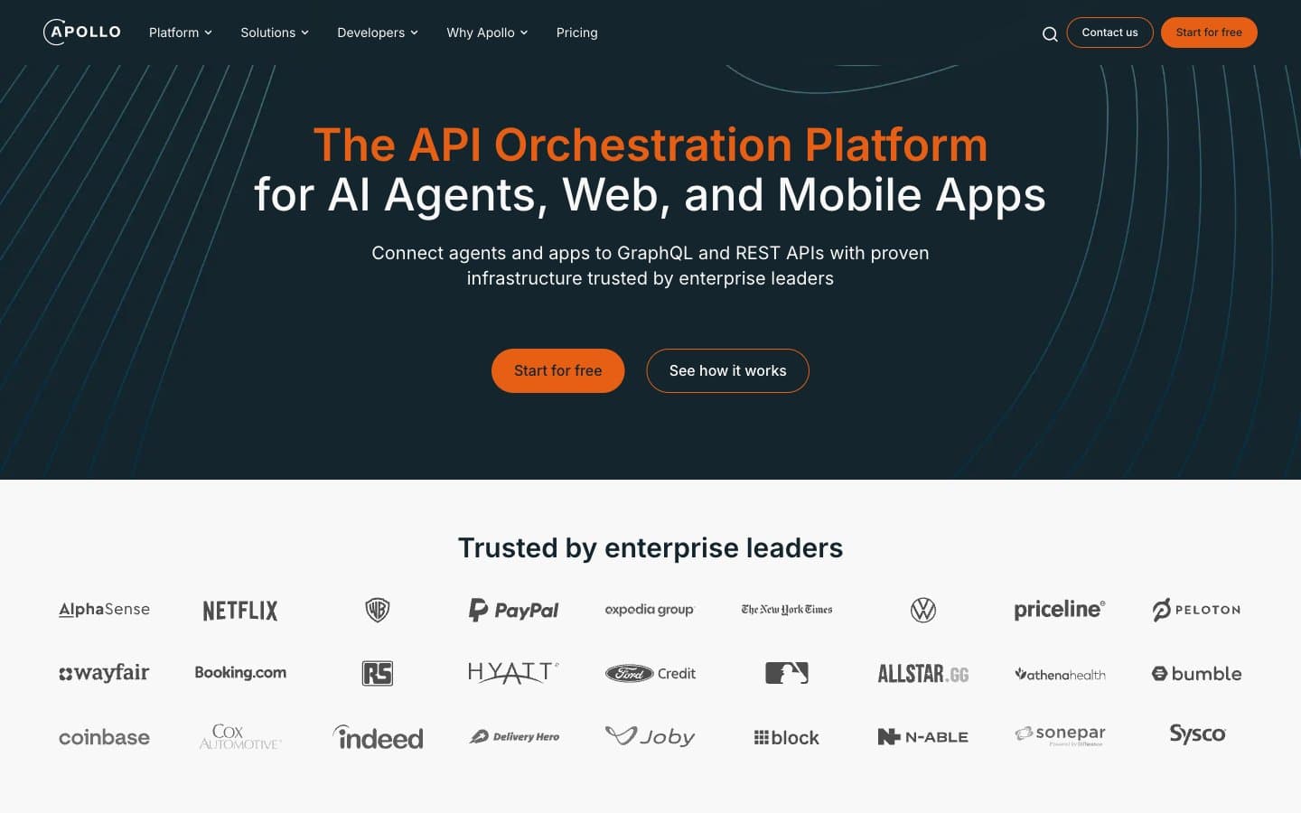 Screenshot of Apollographql