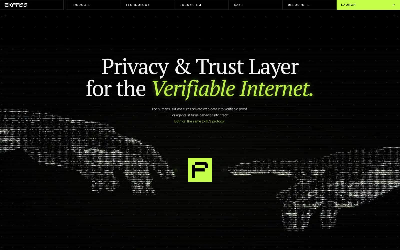 Screenshot of zkPass