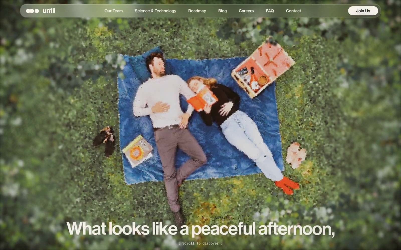 Screenshot of until