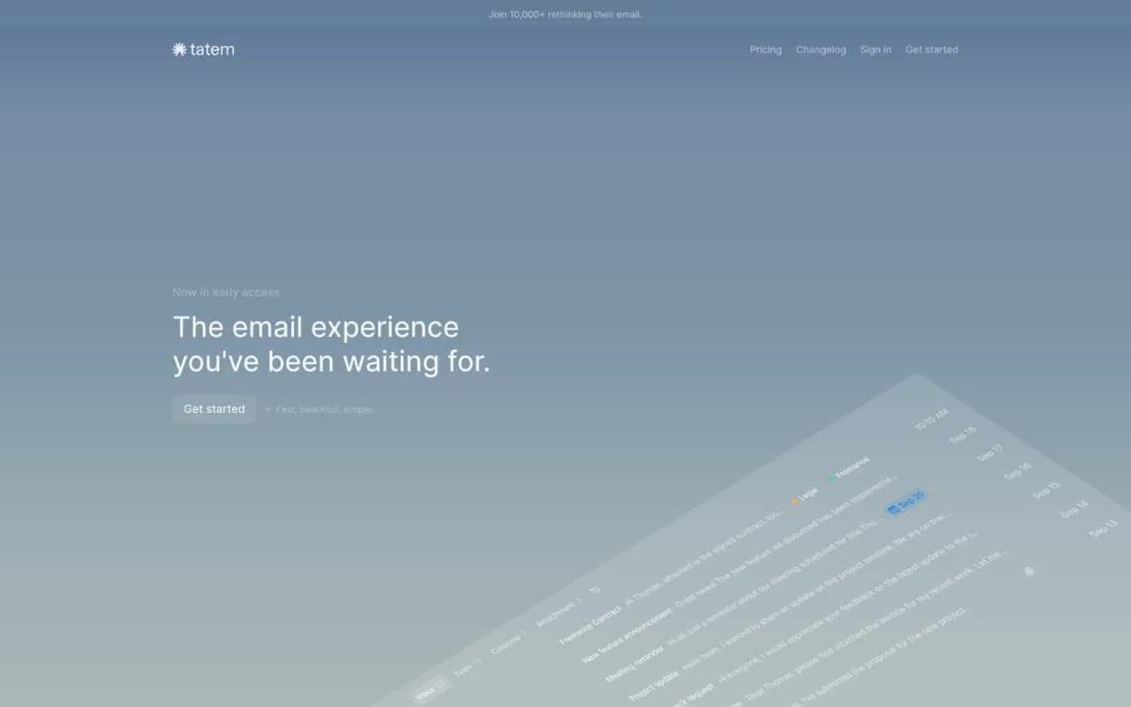 Screenshot of Tatem