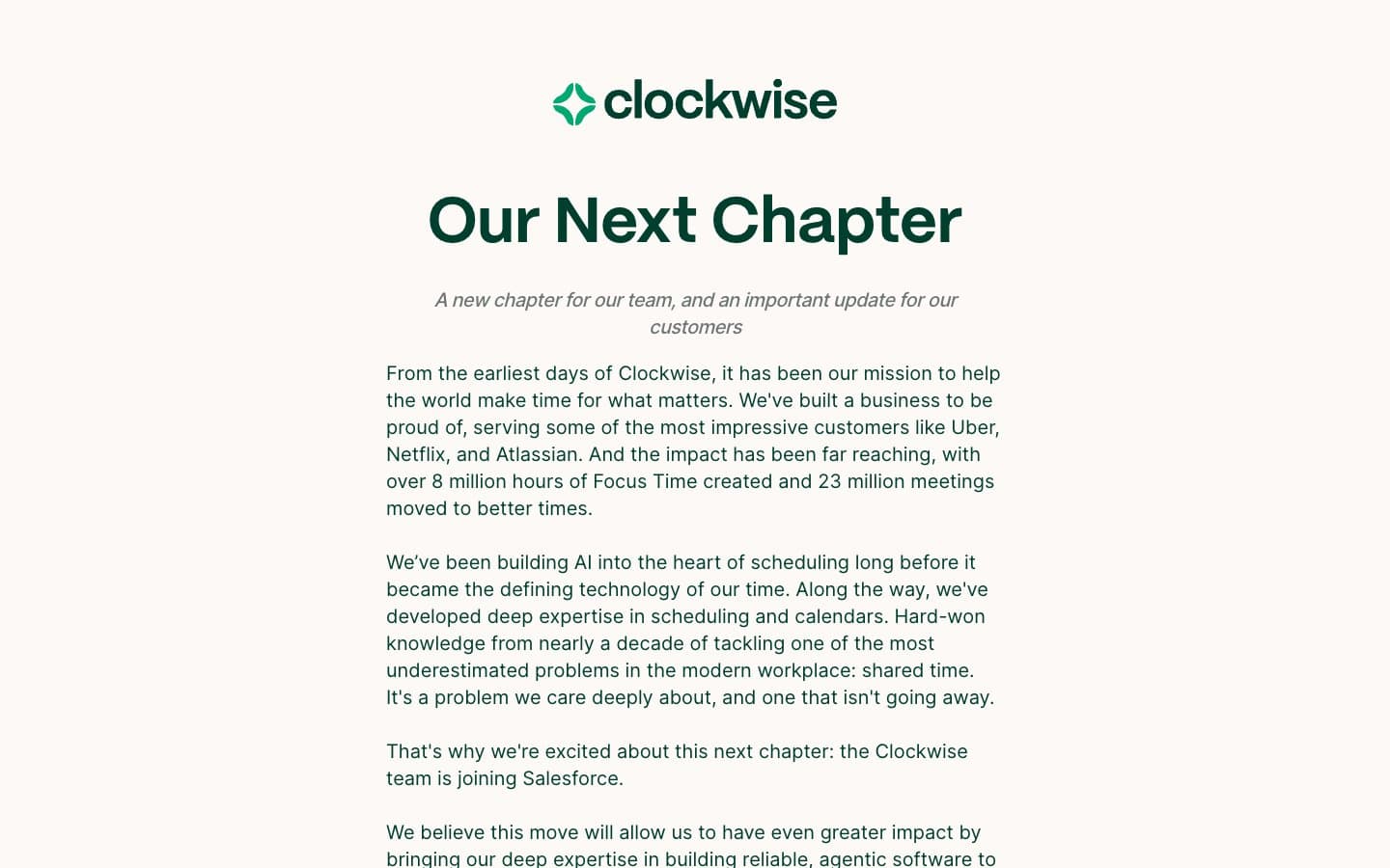Screenshot of Getclockwise