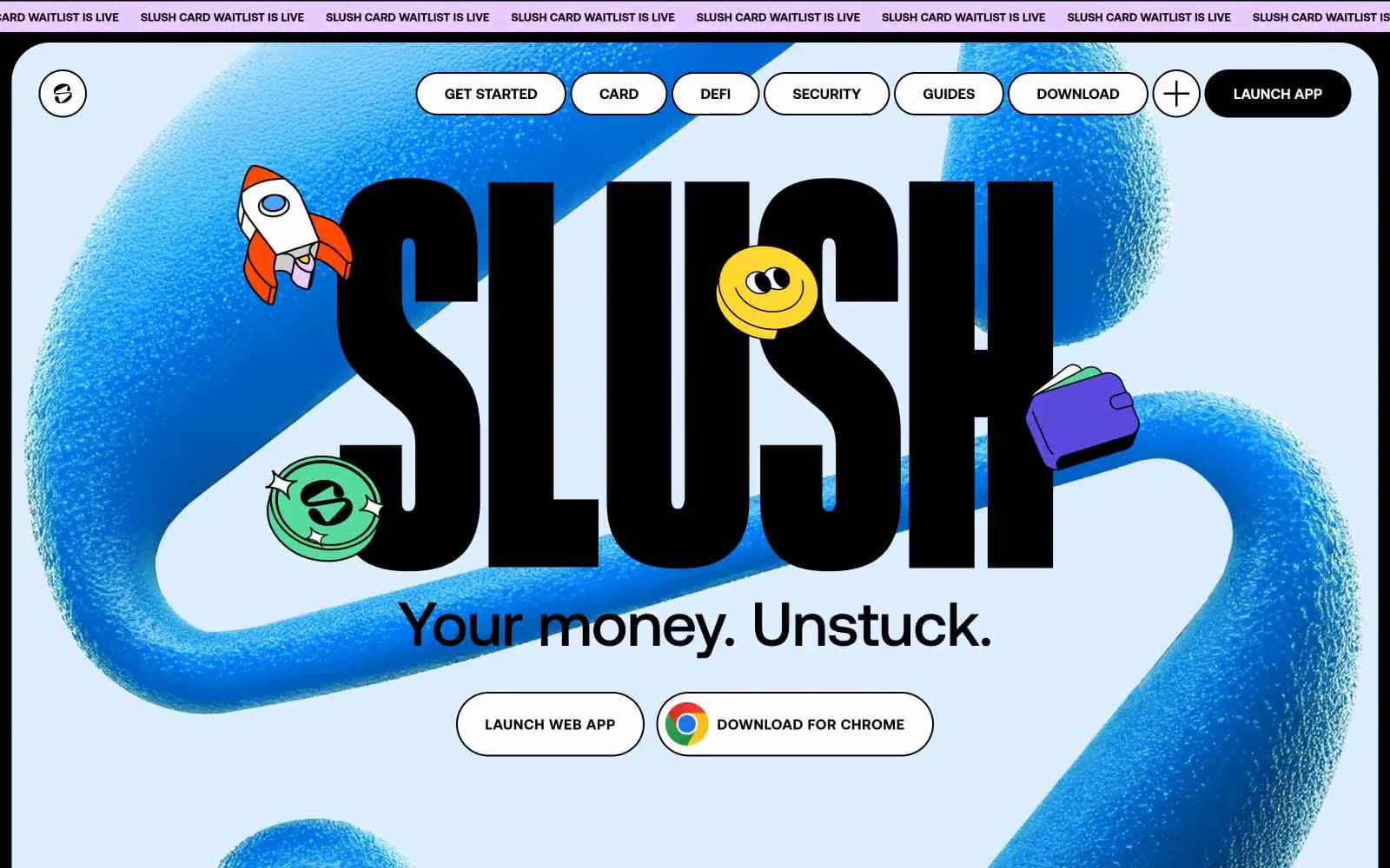 Screenshot of Slush