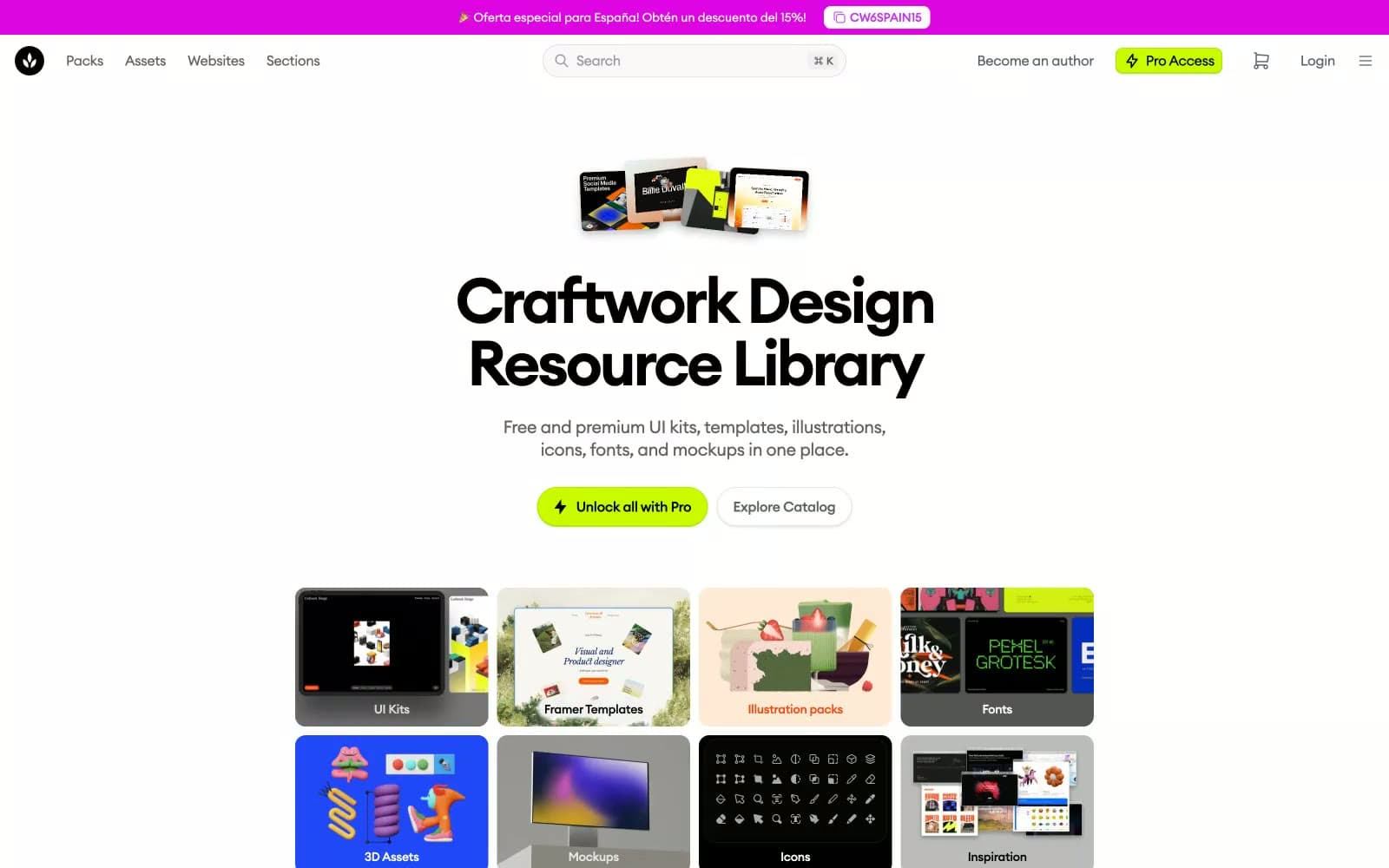 Screenshot of Craftwork
