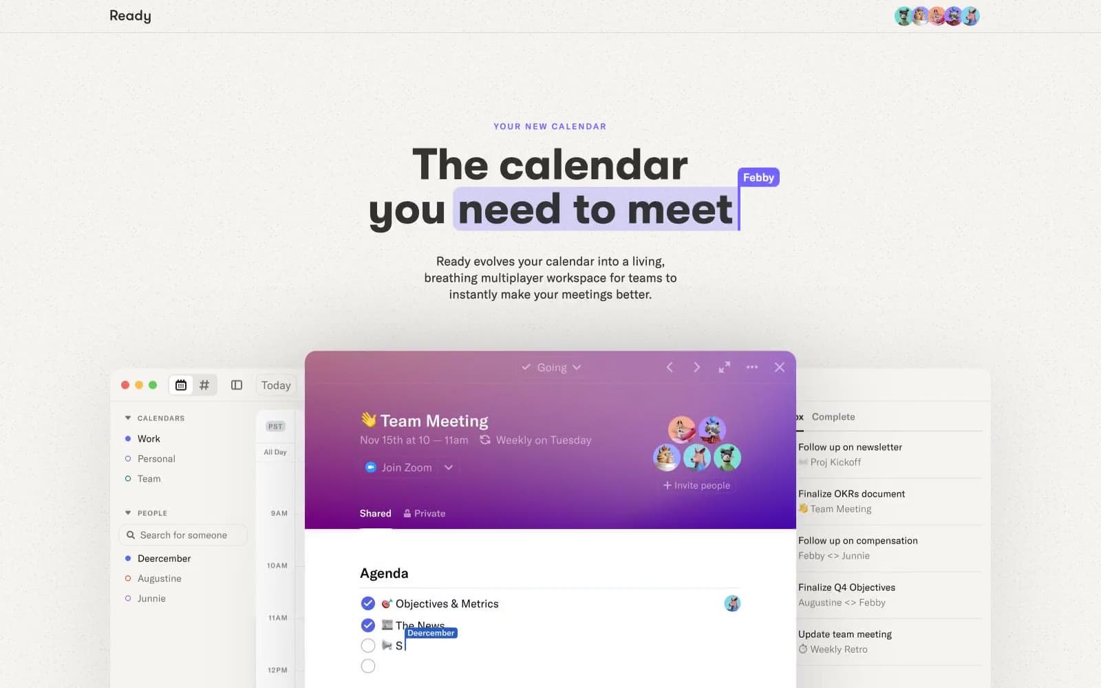 Screenshot of Ready