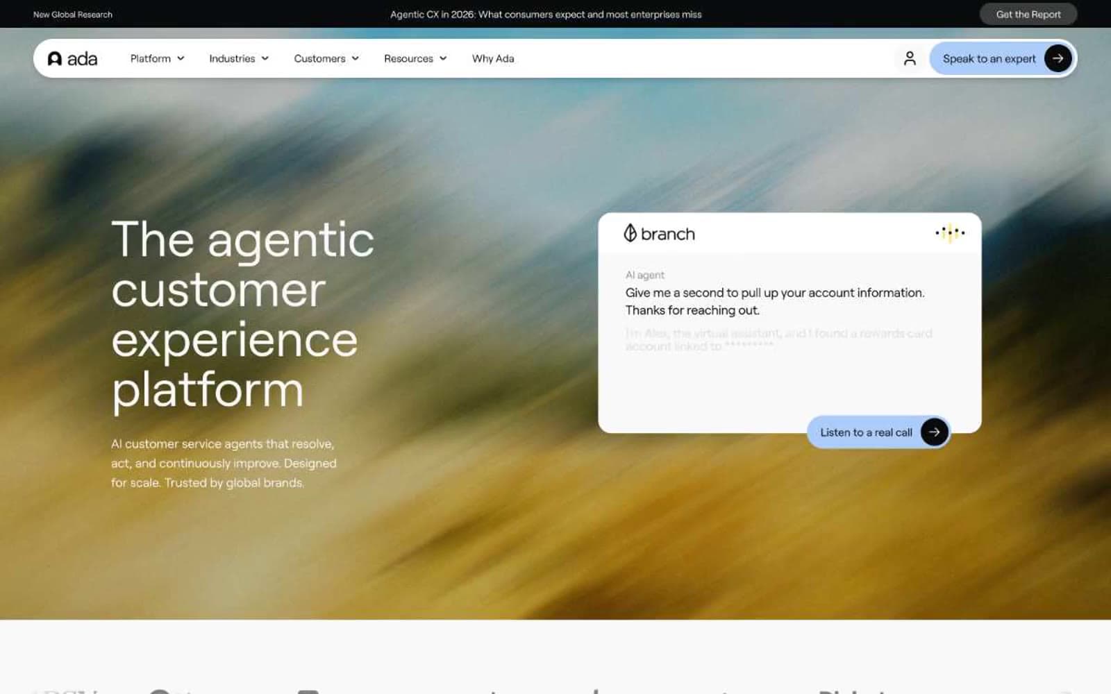 Screenshot of Ada