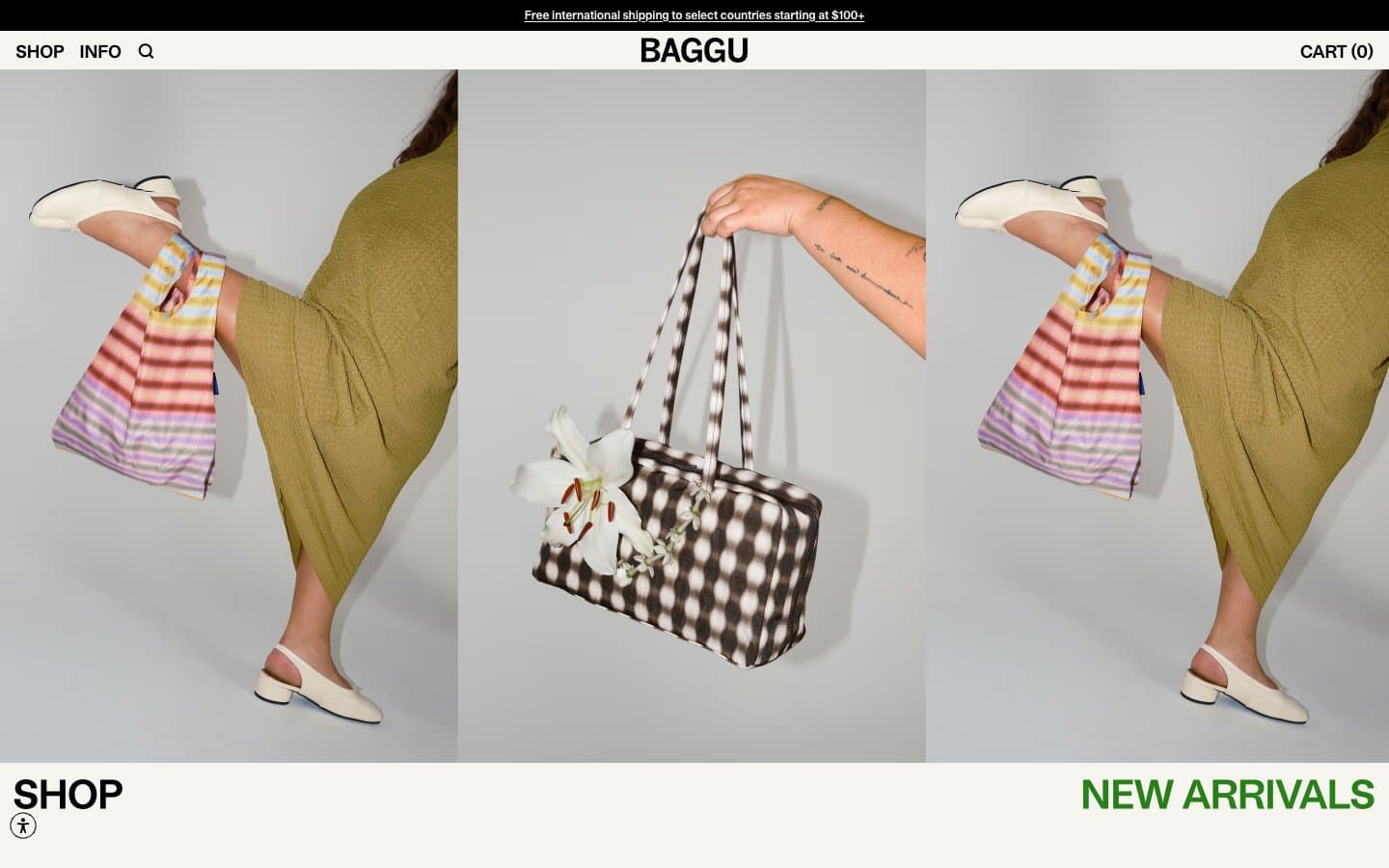 Screenshot of Baggu