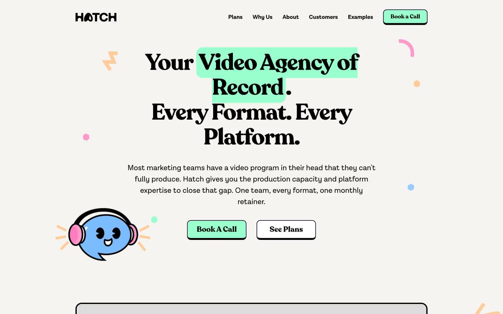 Screenshot of Hatch