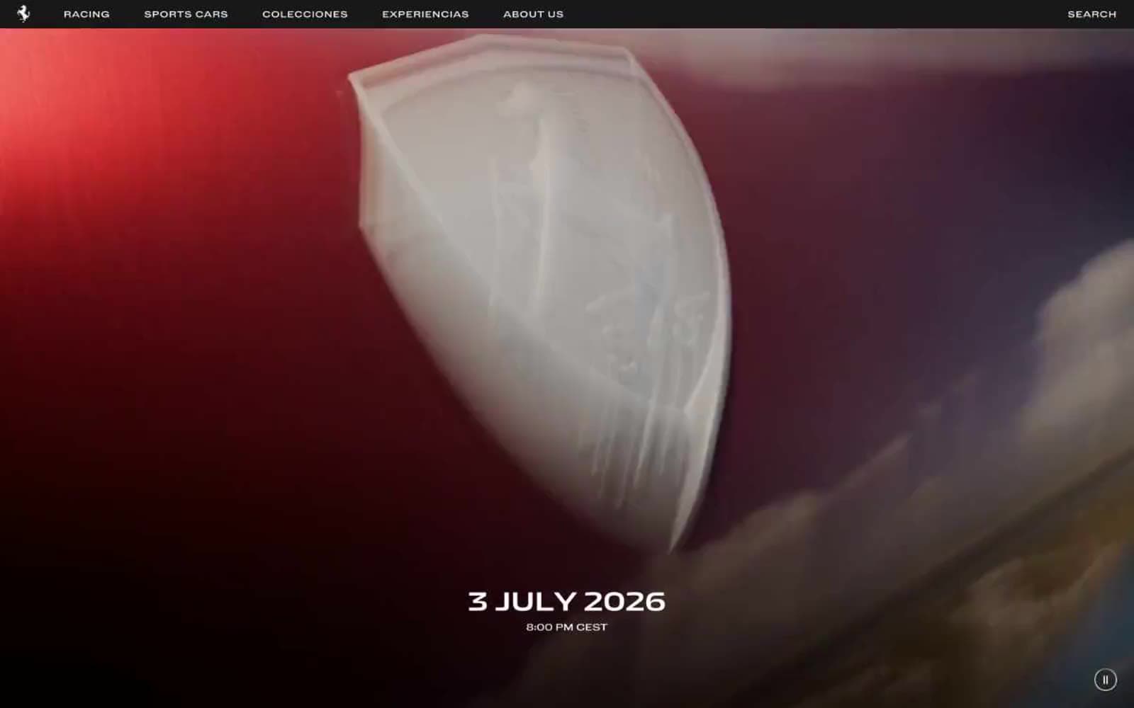 Screenshot of Ferrari