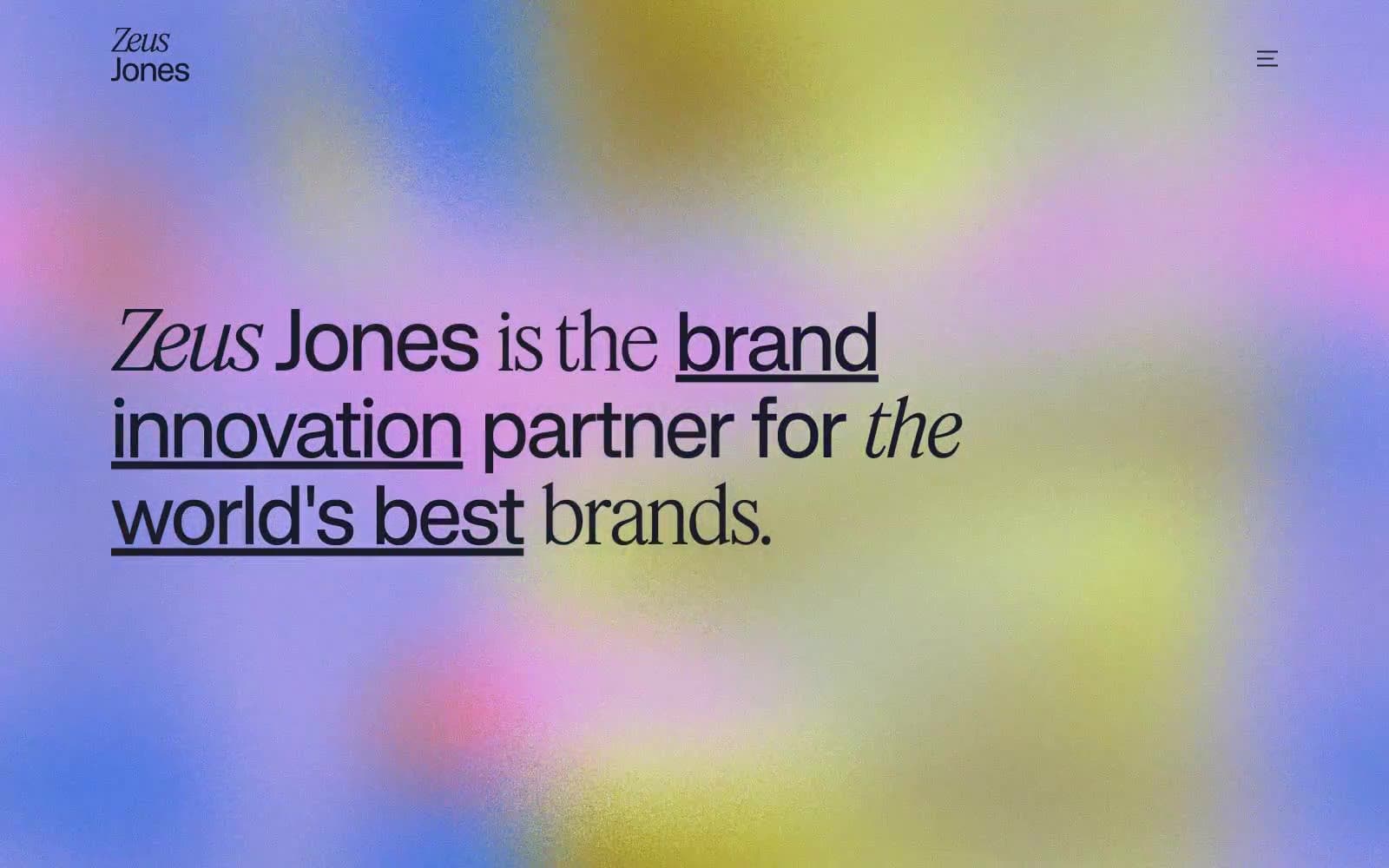 Screenshot of Zeus Jones
