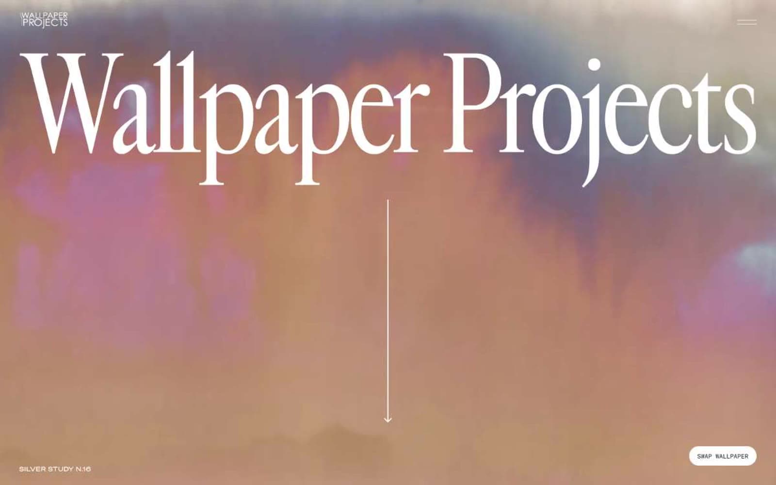 Screenshot of Wallpaper Projects