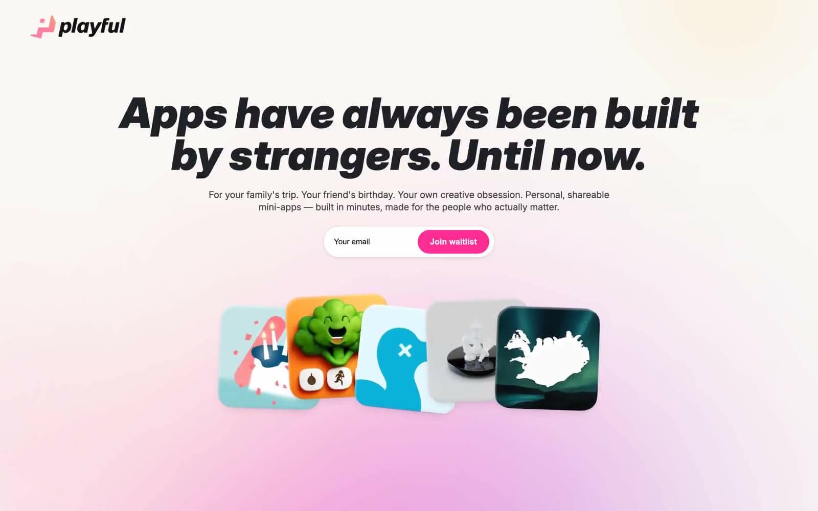 Screenshot of Playful