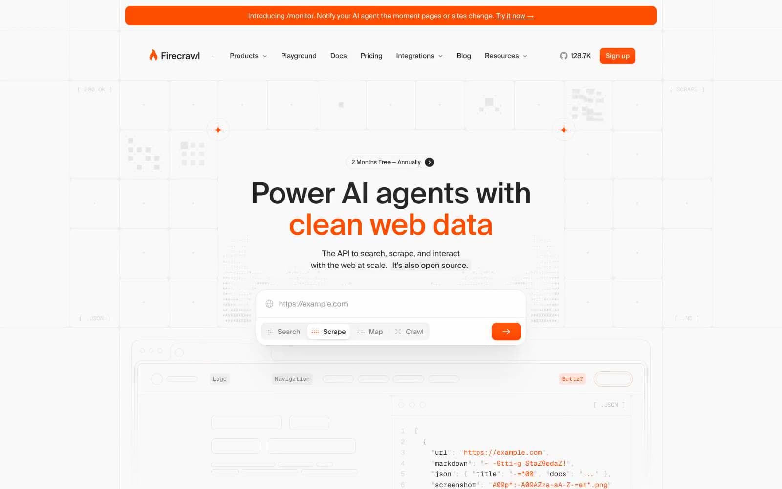 Screenshot of Firecrawl