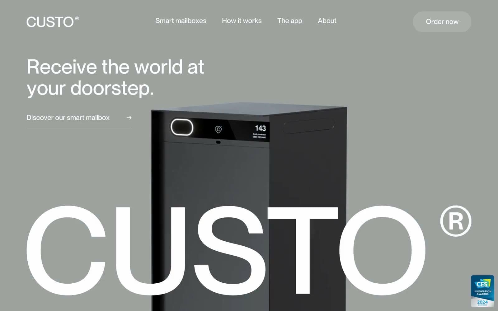 Screenshot of Custo