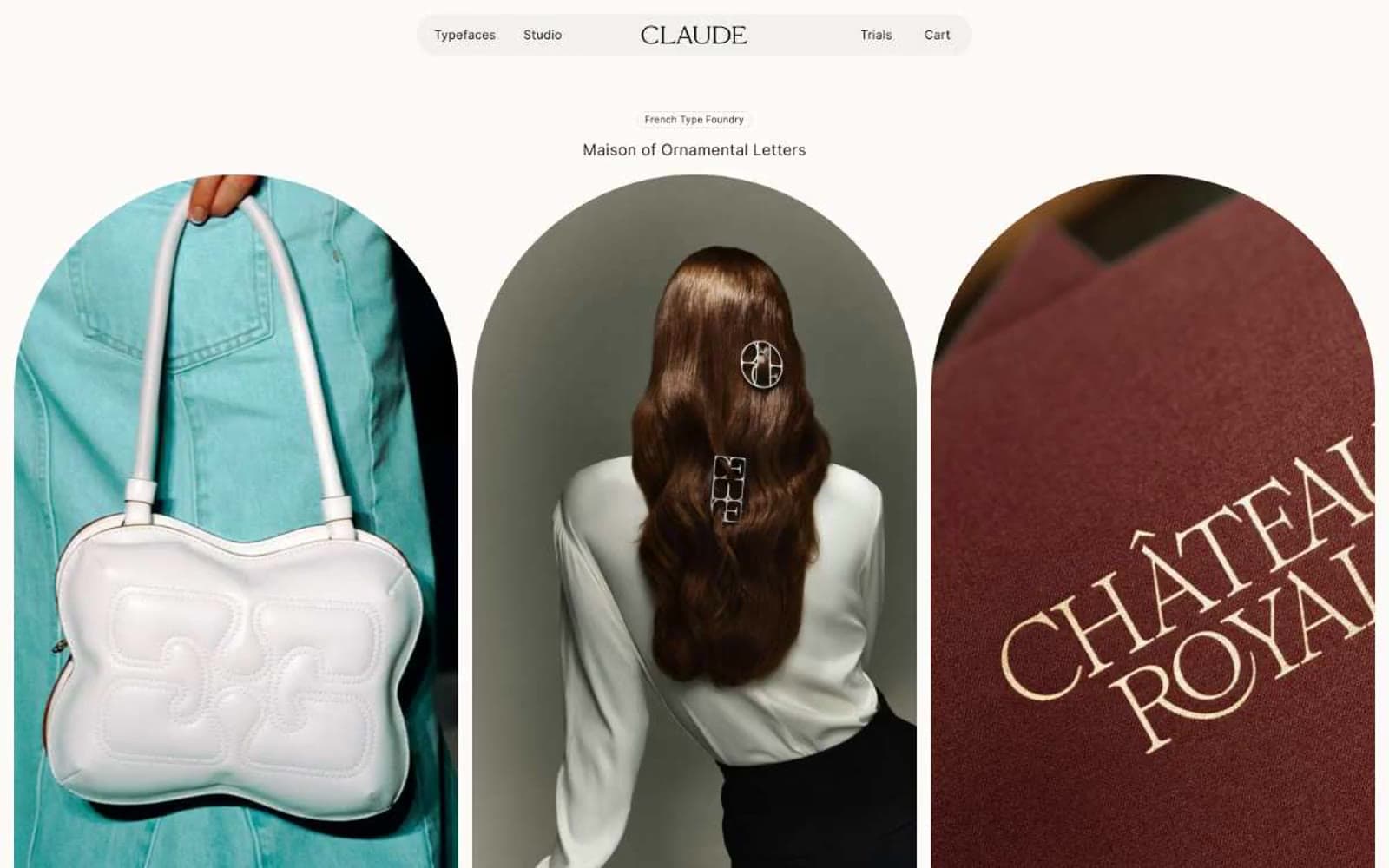 Screenshot of Claude Type