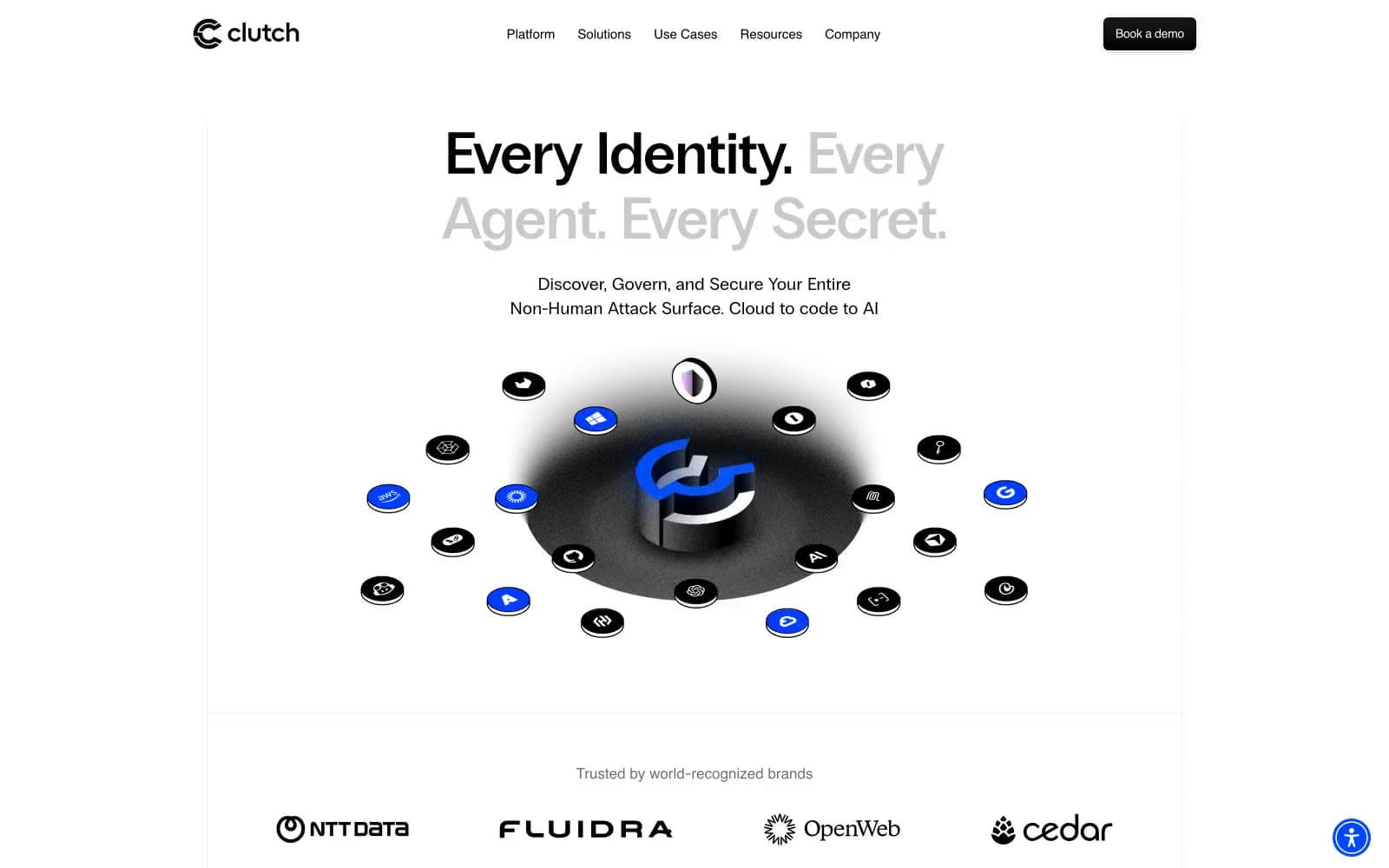 Screenshot of Clutch Security