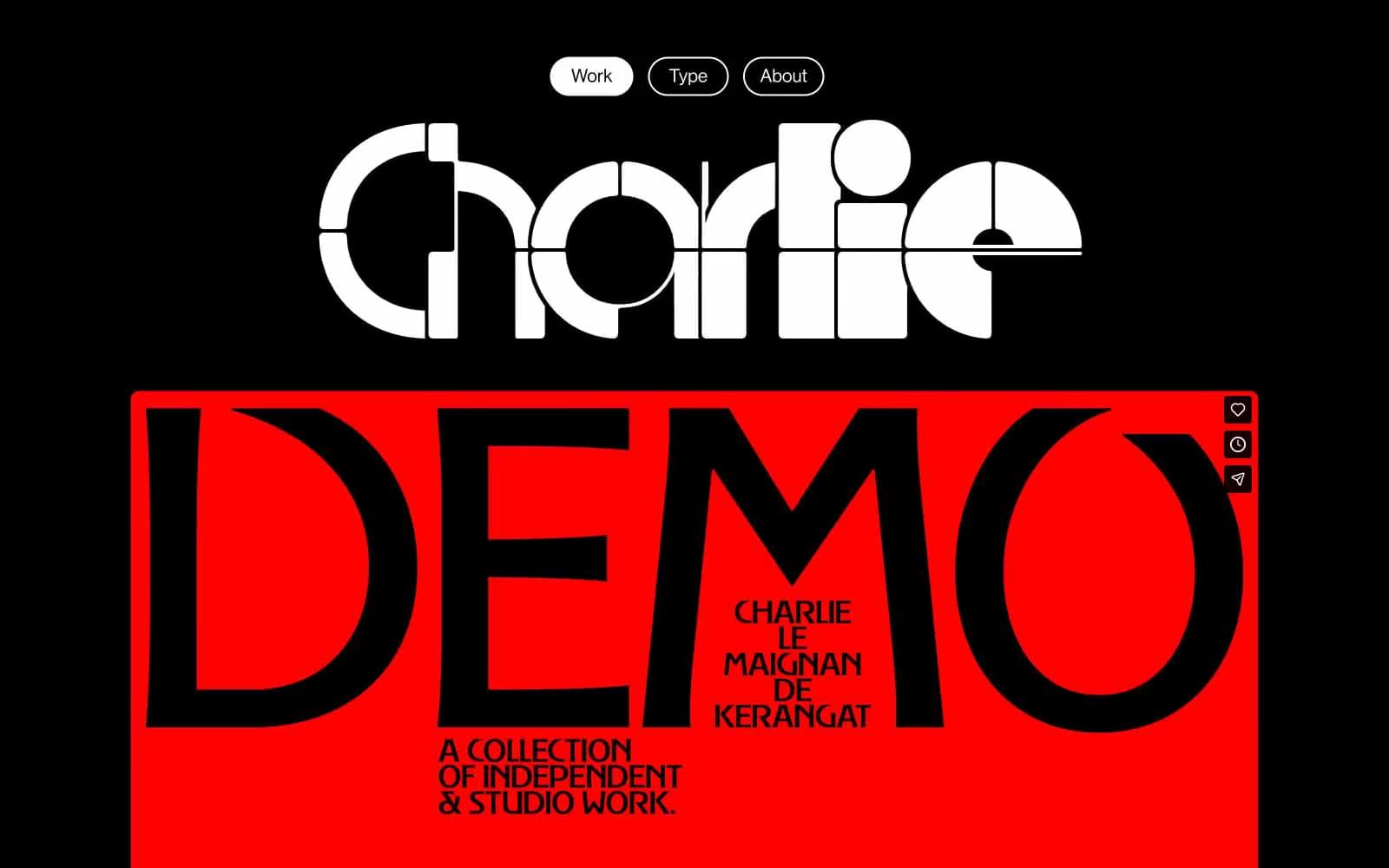 Screenshot of Charlie