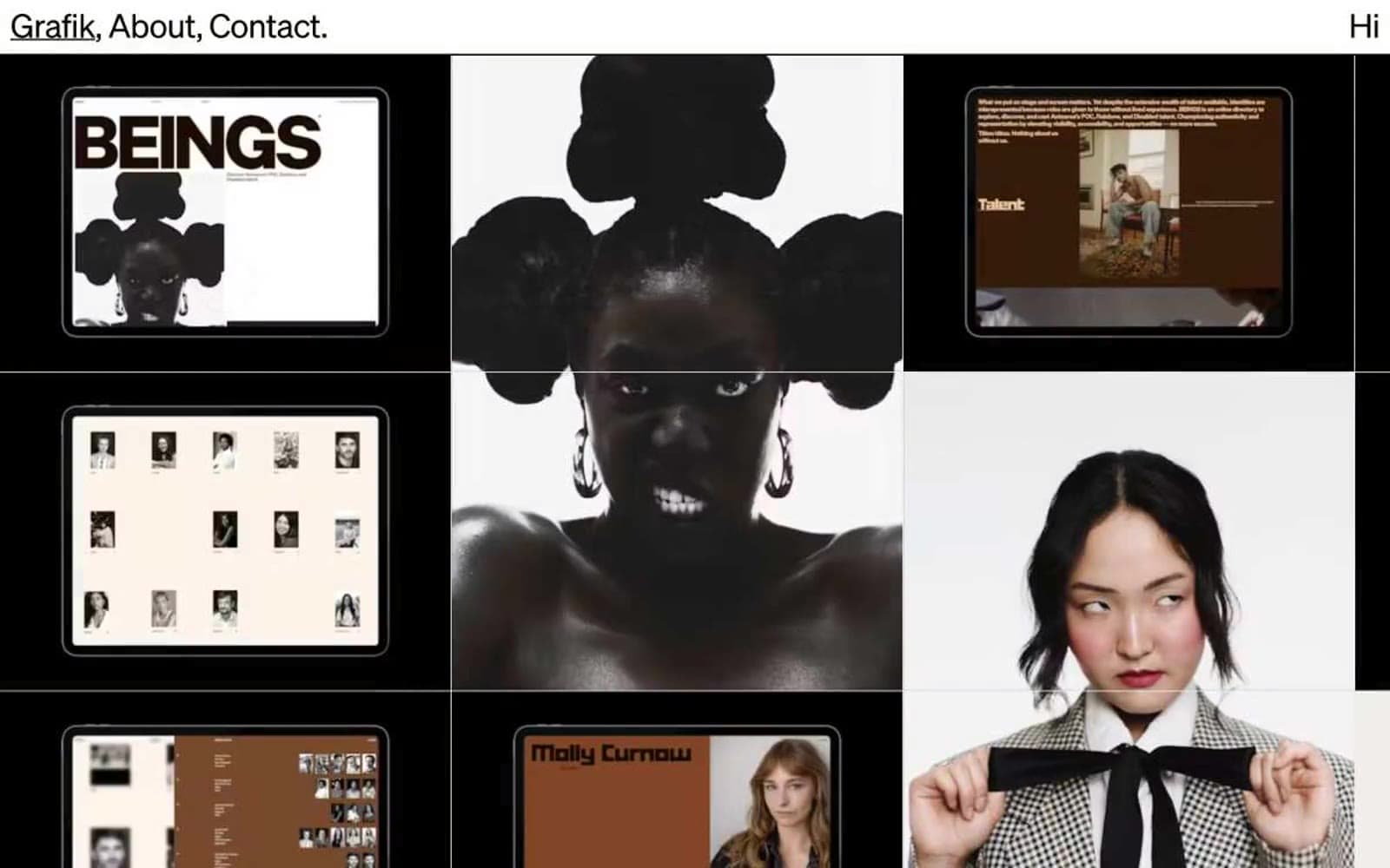 Screenshot of Grafik