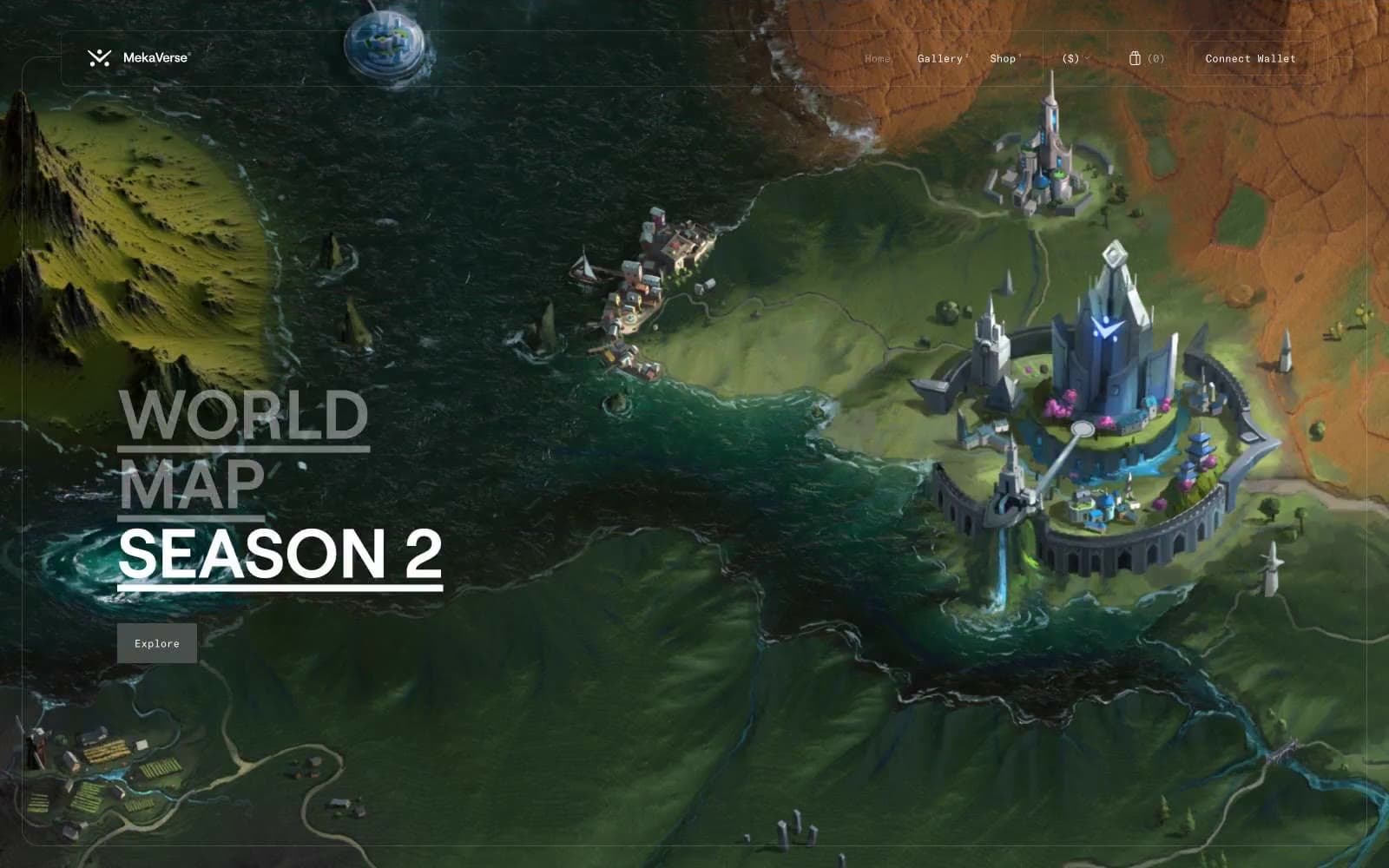 Screenshot of MekaVerse