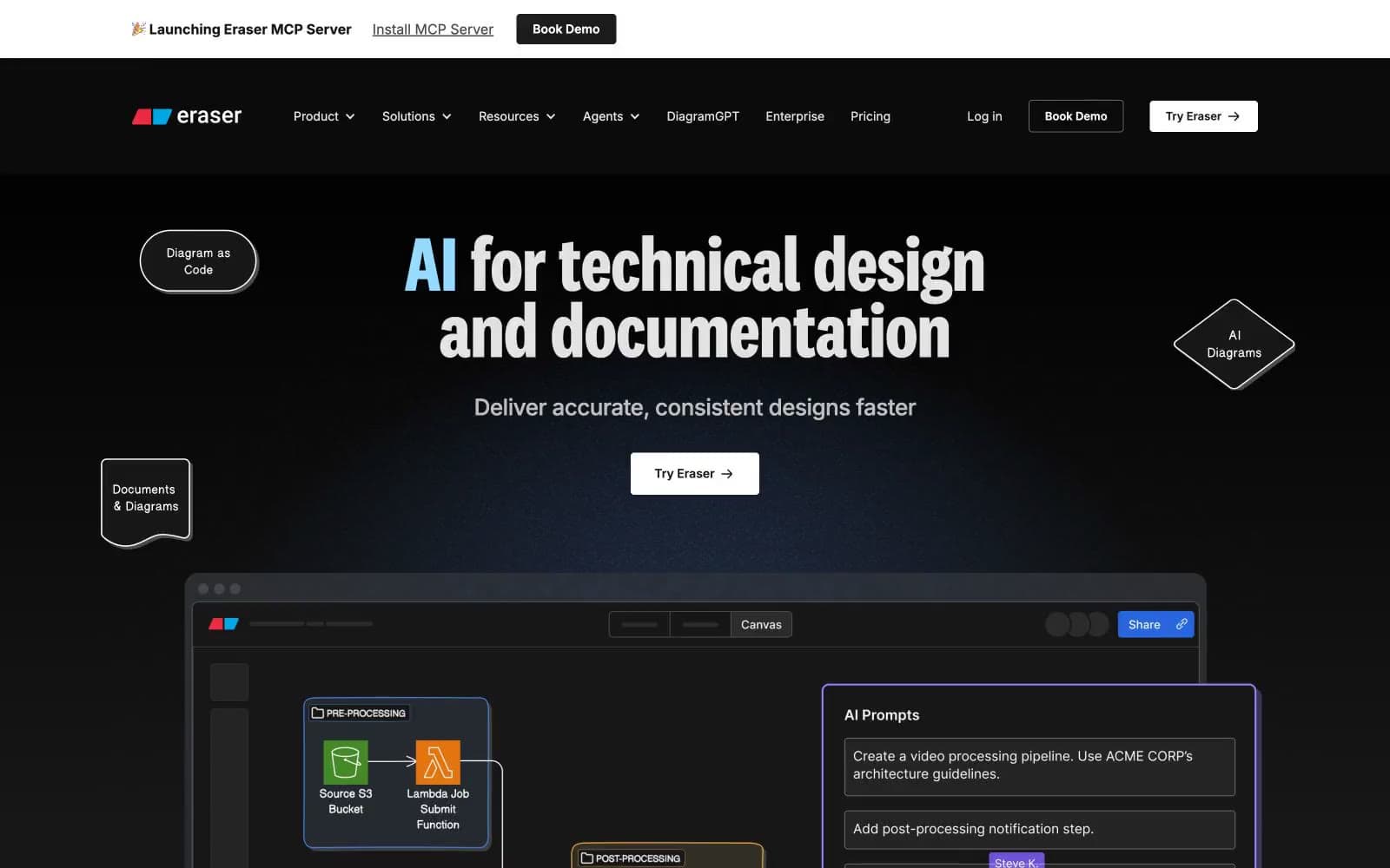 Screenshot of Eraser