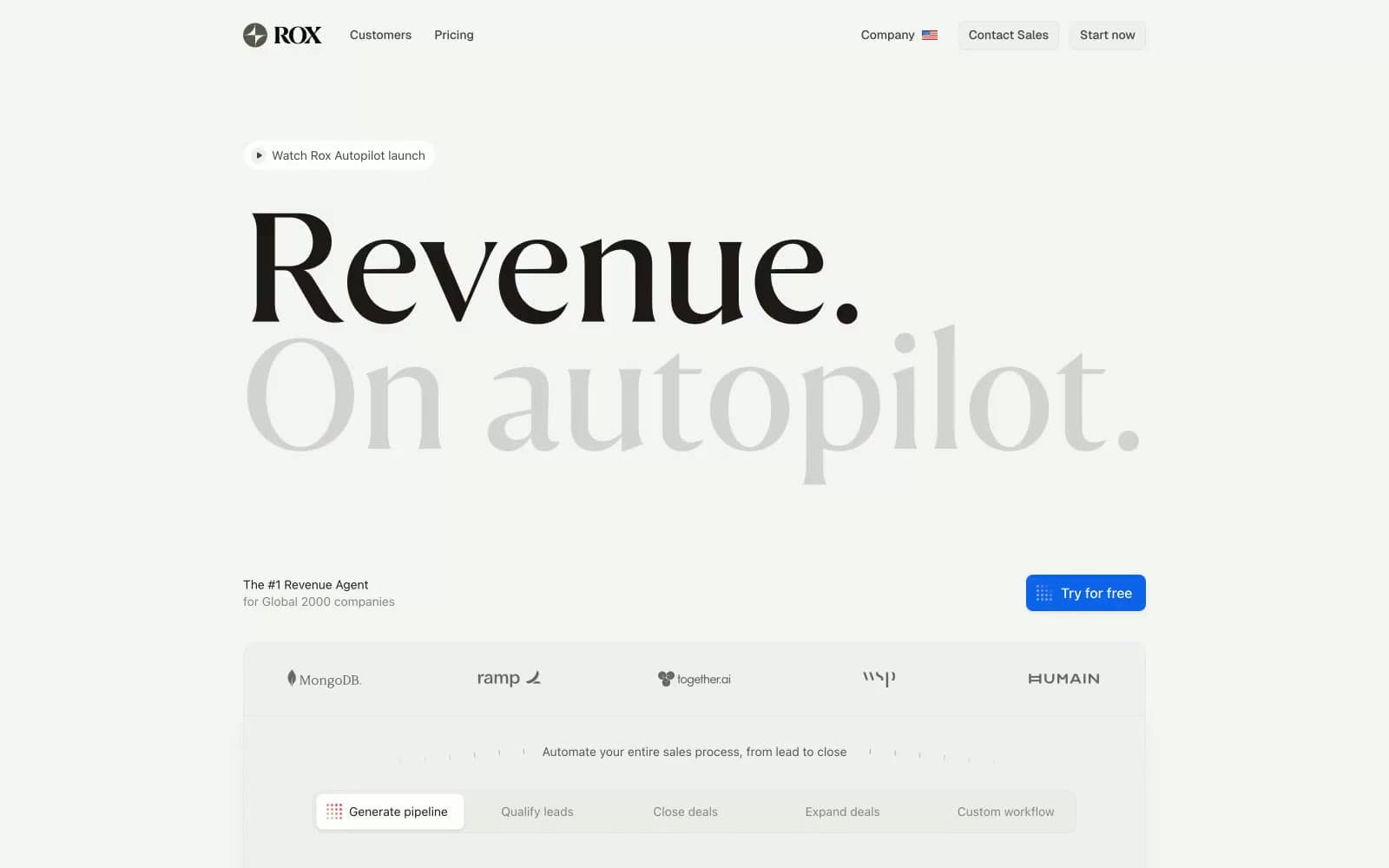 Screenshot of Rox