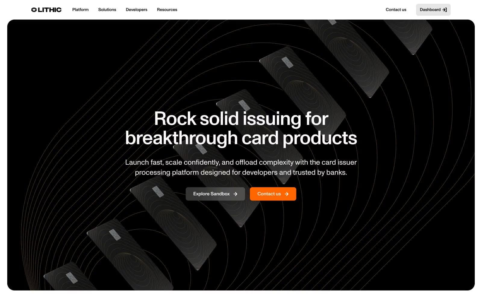 Screenshot of Lithic